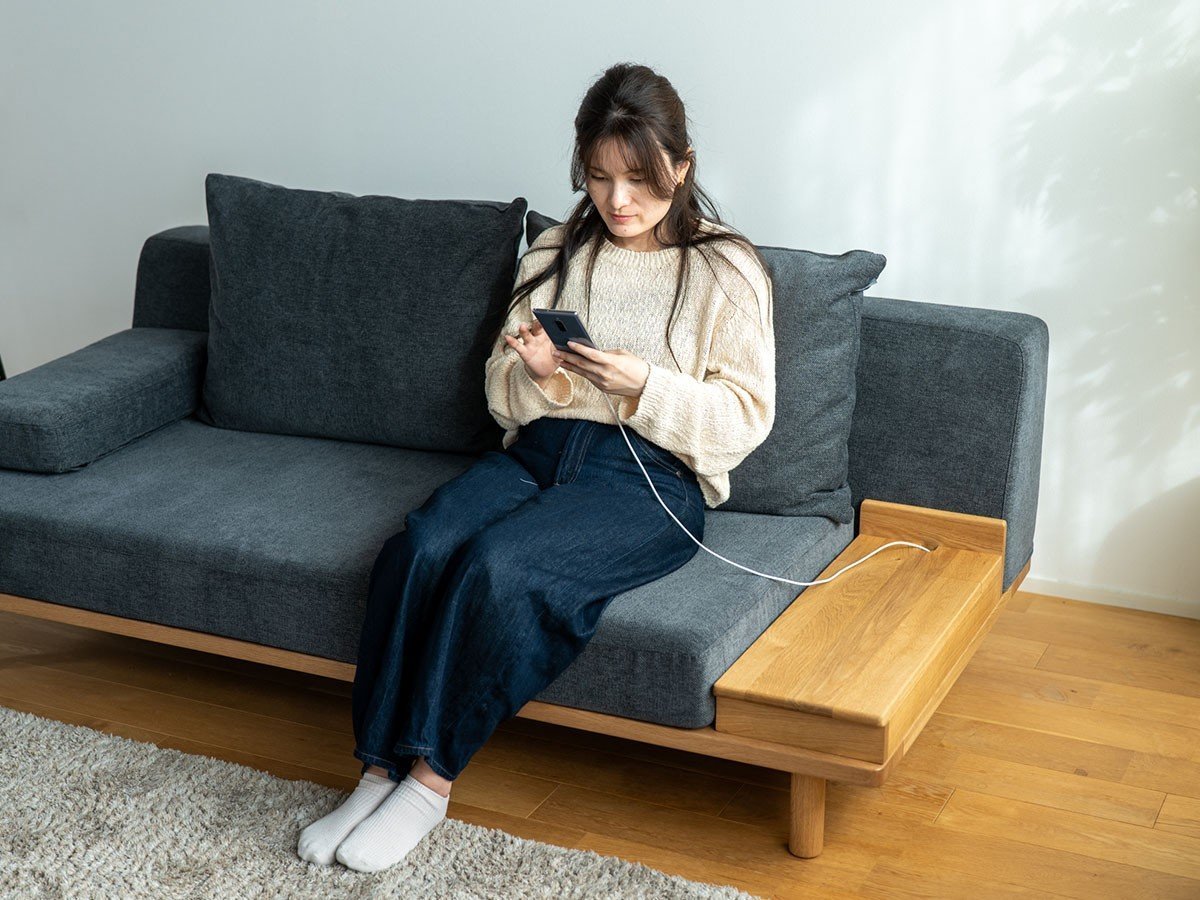 【フミ/Fumi / GOODS】のながら時間を楽しむソファ +pet / ながら時間を楽しむソファ(ペット対応生地) インテリア・キッズ・メンズ・レディースファッション・服の通販 founy(ファニー) 　クッション　Cushion, Throw Pillow　シンプル　Simple, Minimal　スマート　Smart, Elegant　テーブル　Table, Dining Table　バランス　Balance, Style Balance　フェザー　Feather, Feather Detail　犬　Dog　ホーム・キャンプ・アウトドア・お取り寄せ　Home Living / Home & Lifestyle / Camping Gear / Outdoor Camping　家具・インテリア　Home Furniture & Interior. Stylish & Functional Living Spaces　その他 インテリア雑貨、家具　Home Decor & Furniture Extras　参考イメージ|ID: prp329100004817270 ipo3291000000034992923