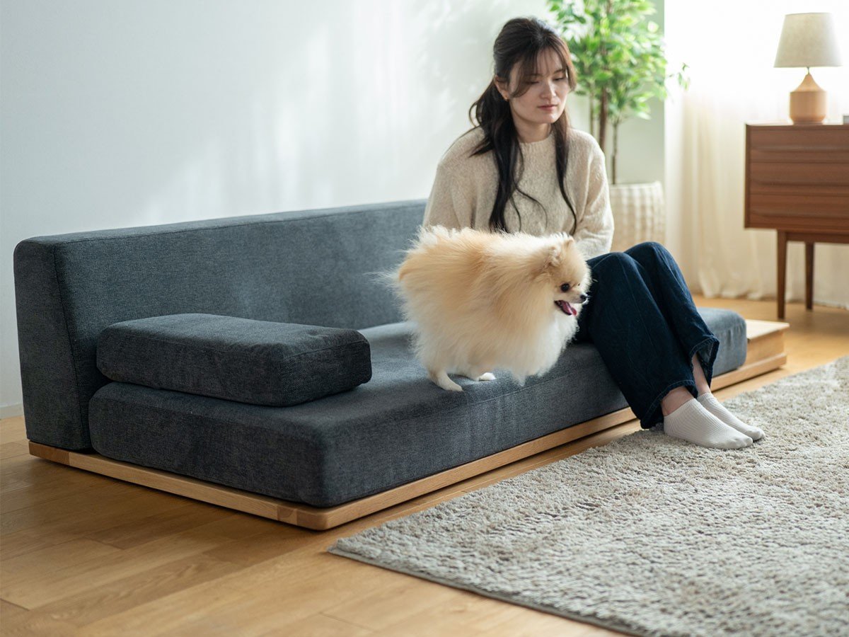 【フミ/Fumi / GOODS】のながら時間を楽しむソファ +pet / ながら時間を楽しむソファ(ペット対応生地) インテリア・キッズ・メンズ・レディースファッション・服の通販 founy(ファニー) 　クッション　Cushion, Throw Pillow　シンプル　Simple, Minimal　スマート　Smart, Elegant　テーブル　Table, Dining Table　バランス　Balance, Style Balance　フェザー　Feather, Feather Detail　犬　Dog　ホーム・キャンプ・アウトドア・お取り寄せ　Home Living / Home & Lifestyle / Camping Gear / Outdoor Camping　家具・インテリア　Home Furniture & Interior. Stylish & Functional Living Spaces　その他 インテリア雑貨、家具　Home Decor & Furniture Extras　参考イメージ|ID: prp329100004817270 ipo3291000000034992943