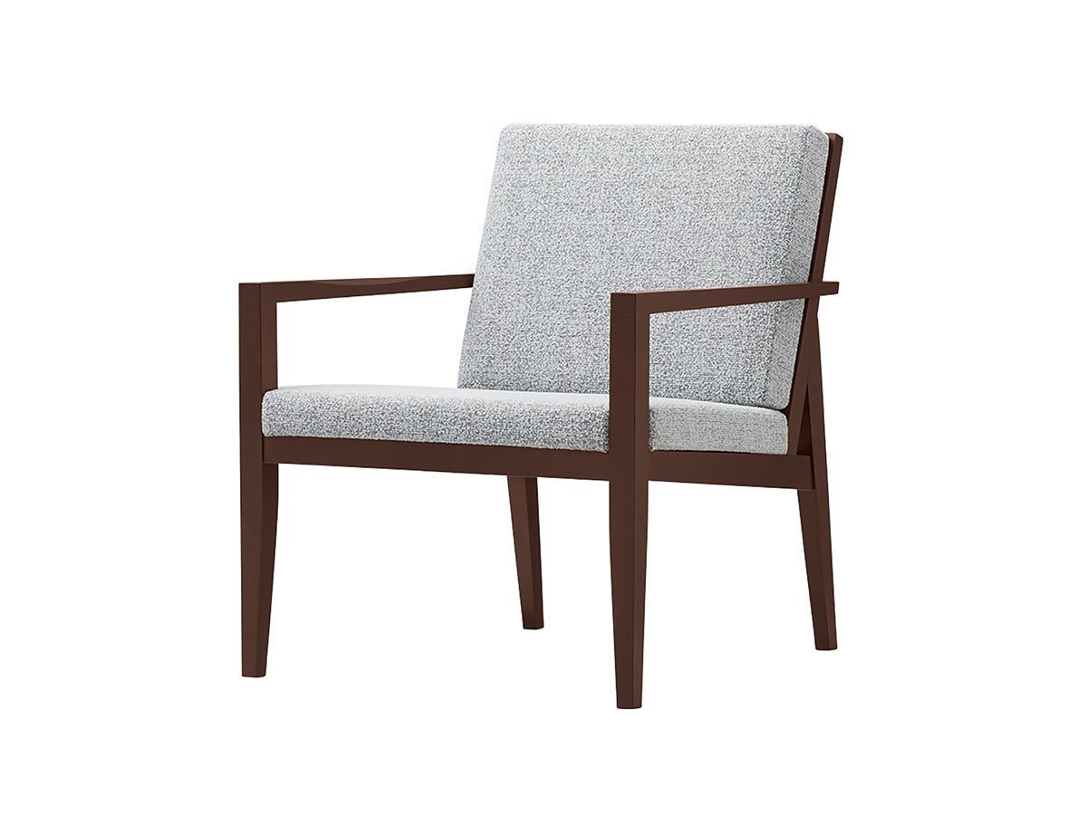 【アボール/ABORD / GOODS】のArm Chair / アームチェア W003 インテリア・キッズ・メンズ・レディースファッション・服の通販 founy(ファニー) 　送料無料　Free Shipping　フレーム　Frame, Outline　モダン　Modern, Contemporary　ホーム・キャンプ・アウトドア・お取り寄せ　Home Living / Home & Lifestyle / Camping Gear / Outdoor Camping　家具・インテリア　Home Furniture & Interior. Stylish & Functional Living Spaces　チェア・椅子　Seating & Chairs　アームチェア・アクセントチェア　Armchairs & Accent Chairs　ホーム・キャンプ・アウトドア・お取り寄せ　Home Living / Home & Lifestyle / Camping Gear / Outdoor Camping　家具・インテリア　Home Furniture & Interior. Stylish & Functional Living Spaces　チェア・椅子　Seating & Chairs　ラウンジチェア・リクライナー　Lounge Chairs / Recliners　張地:ジーマ W(ランクC)、フレームW ウォールナット|ID: prp329100004827364 ipo3291000000035126741