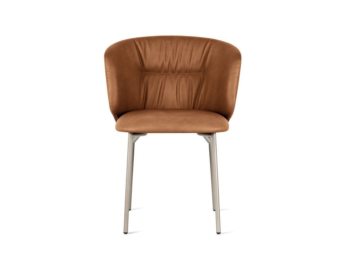 【カリガリス/Calligaris / GOODS】のSWEEL / スウィール メタル脚 CS/2211(PVC) インテリア・キッズ・メンズ・レディースファッション・服の通販 founy(ファニー) 　送料無料　Free Shipping　クラシック　Classic, Timeless Style　スクエア　Square, Square Shape　スリム　Slim, Slim Fit　フィット　Fit, Slim Fit　フォルム　Silhouette, Form　フレーム　Frame, Outline　メタル　Metal, Metal Parts　ホーム・キャンプ・アウトドア・お取り寄せ　Home Living / Home & Lifestyle / Camping Gear / Outdoor Camping　家具・インテリア　Home Furniture & Interior. Stylish & Functional Living Spaces　チェア・椅子　Seating & Chairs　ダイニングチェア・木製チェア　Dining Chairs　シートSLS コニャック、脚部P46M マットパールベージュ|ID: prp329100004832128 ipo3291000000035184559