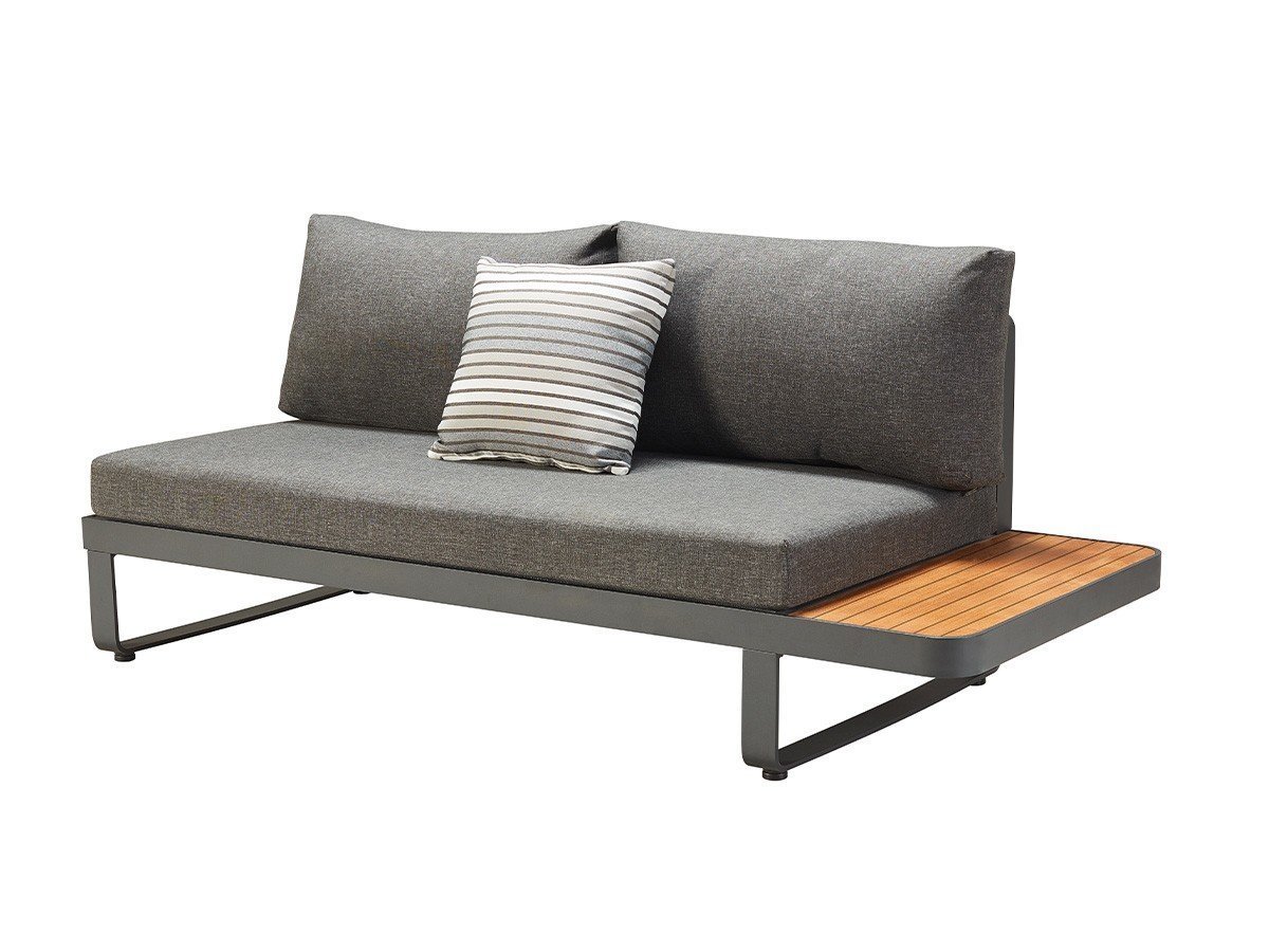 【その他のブランド/Other】のCARRIBEAN Sofa / カリビアン 305180 ソファ アームレス インテリア・キッズ・メンズ・レディースファッション・服の通販 founy(ファニー) 　ガーデン　Garden, Gardening　クッション　Cushion, Throw Pillow　シルバー　Silver, Metallic Silver　ファブリック　Fabric, Textile　フレーム　Frame, Outline　モダン　Modern, Contemporary　ラグジュアリー　Luxury, Elegant　リゾート　Resort, Vacation Style　サイドテーブルの位置は、背フレームの取付時に左右お好きな位置をお選びいただけます。|ID: prp329100004832941 ipo3291000000035329816