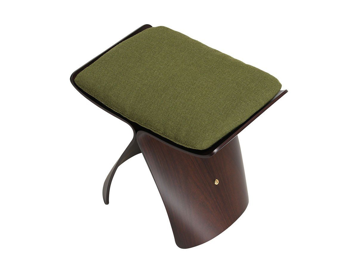 【天童木工/Tendo Mokko / GOODS】のCushion / バタフライスツール 専用クッション インテリア・キッズ・メンズ・レディースファッション・服の通販 founy(ファニー) 　送料無料　Free Shipping　ウッド　Wooden Design　クッション　Cushion, Throw Pillow　バタフライ　Butterfly, Butterfly Motif　バランス　Balance, Style Balance　ローズ　Rose, Rose Motif　ホーム・キャンプ・アウトドア・お取り寄せ　Home Living / Home & Lifestyle / Camping Gear / Outdoor Camping　家具・インテリア　Home Furniture & Interior. Stylish & Functional Living Spaces　チェア・椅子　Seating & Chairs　スツール・バースツール　Stools & Bar Stools　グリーン|ID: prp329100004835514 ipo3291000000035222256