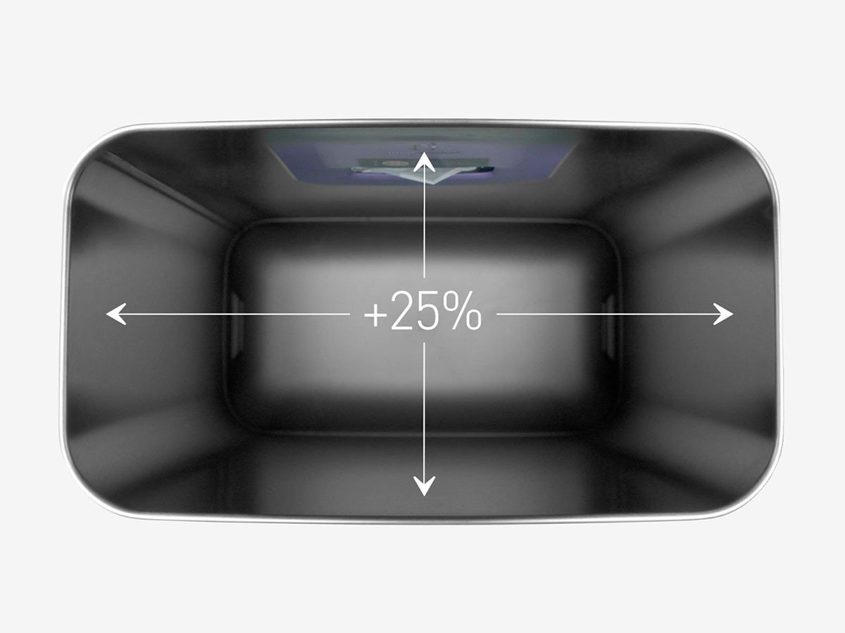 【シンプルヒューマン/SIMPLEHUMAN / GOODS】のRectangular Step Can / レクタンギュラー ステップカン 55L インテリア・キッズ・メンズ・レディースファッション・服の通販 founy(ファニー) インナー Innerwear ボックス Boxy, Box Shape 送料無料 Free Shipping ホーム・キャンプ・アウトドア・お取り寄せ Home Living / Home & Lifestyle / Camping Gear / Outdoor Camping 家具・インテリア Home Furniture & Interior. Stylish & Functional Living Spaces その他 インテリア雑貨、家具 Home Decor & Furniture Extras 内側に凹凸がなく、角が丸いことで拭き掃除も簡単です。|ID: prp329100004849373 ipo3291000000035477094