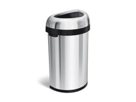 【シンプルヒューマン/SIMPLEHUMAN / GOODS】 OPEN CAN / オープンカン セミラウンド オープントップ ダストボックス 60L人気、トレンドファッション・服の通販 founy(ファニー) 送料無料 Free Shipping コーティング Coating, Coated Finish フラット Flat, Flat Shoes ボックス Boxy, Box Shape ラウンド Round, Round Neck ホーム・キャンプ・アウトドア・お取り寄せ Home Living / Home & Lifestyle / Camping Gear / Outdoor Camping 家具・インテリア Home Furniture & Interior. Stylish & Functional Living Spaces その他 インテリア雑貨、家具 Home Decor & Furniture Extras |ID:prp329100004850725