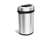【シンプルヒューマン/SIMPLEHUMAN / GOODS】のOPEN CAN / オープンカン セミラウンド オープントップ ダストボックス 60L 人気、トレンドファッション・服の通販 founy(ファニー) 送料無料 Free Shipping コーティング Coating, Coated Finish フラット Flat, Flat Shoes ボックス Boxy, Box Shape ラウンド Round, Round Neck ホーム・キャンプ・アウトドア・お取り寄せ Home Living / Home & Lifestyle / Camping Gear / Outdoor Camping 家具・インテリア Home Furniture & Interior. Stylish & Functional Living Spaces その他 インテリア雑貨、家具 Home Decor & Furniture Extras |ID:prp329100004850725