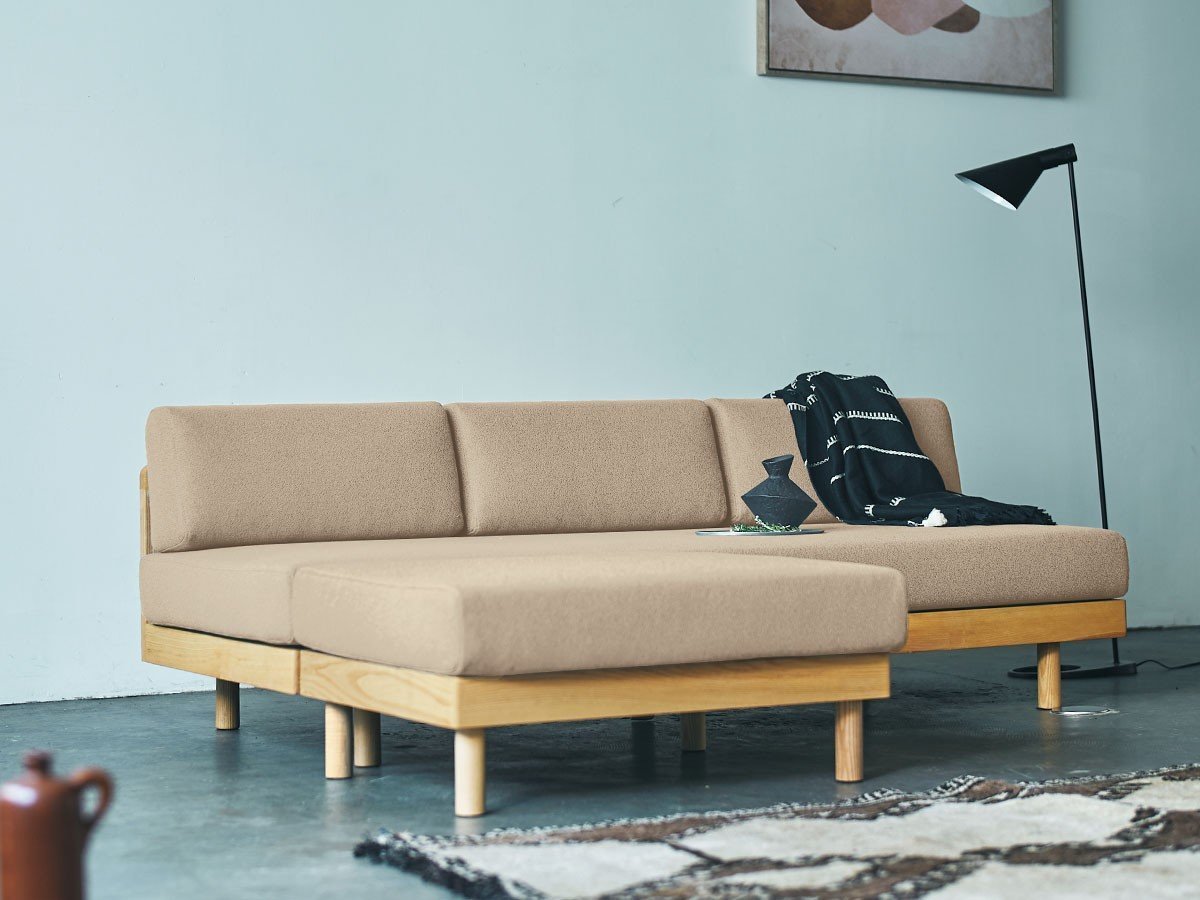 【シーヴ/SIEVE / GOODS】のmorning daybed ottoman / モーニング デイベッド オットマン(ペット対応生地) インテリア・キッズ・メンズ・レディースファッション・服の通販 founy(ファニー) 　センター　Center, Center Line　テーブル　Table, Dining Table　フラット　Flat, Flat Shoes　ポケット　Pocket, Pocket Detail　送料無料　Free Shipping　エレガント 上品　Elegant　ホーム・キャンプ・アウトドア・お取り寄せ　Home Living / Home & Lifestyle / Camping Gear / Outdoor Camping　家具・インテリア　Home Furniture & Interior. Stylish & Functional Living Spaces　その他 インテリア雑貨、家具　Home Decor & Furniture Extras　張地:ベージュ|ID: prp329100004852064 ipo3291000000035616868