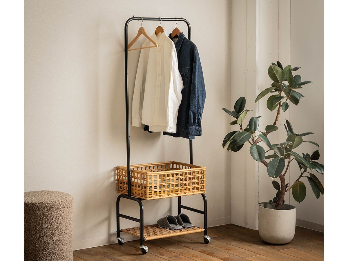 【オアシス/OASIS / GOODS】のKAFU HANGER RACK / カフー ハンガーラック 人気、トレンドファッション・服の通販 founy(ファニー) 　コンパクト　Compact, Small Size　スリム　Slim, Slim Fit　バスケット　Basket, Basket Bag　フレーム　Frame, Outline　ラタン　Rattan, Woven Rattan　ホーム・キャンプ・アウトドア・お取り寄せ　Home Living / Home & Lifestyle / Camping Gear / Outdoor Camping　家具・インテリア　Home Furniture & Interior. Stylish & Functional Living Spaces　その他 インテリア雑貨、家具　Home Decor & Furniture Extras　 other-1|ID: prp329100004855035 ipo3291000000035762943