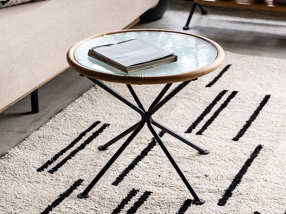 【オアシス/OASIS / GOODS】のTERRY SIDE TABLE S / テリー サイドテーブル S インテリア・キッズ・メンズ・レディースファッション・服の通販 founy(ファニー) 　ガラス　Glass, Glassware　テーブル　Table, Dining Table　モザイク　Mosaic, Geometric Pattern　ラタン　Rattan, Woven Rattan　ホーム・キャンプ・アウトドア・お取り寄せ　Home Living / Home & Lifestyle / Camping Gear / Outdoor Camping　家具・インテリア　Home Furniture & Interior. Stylish & Functional Living Spaces　テーブル　Dining, Coffee & Side Tables　サイドテーブル・ナイトテーブル　Side & End Tables　参考イメージ|ID: prp329100004855044 ipo3291000000035763066