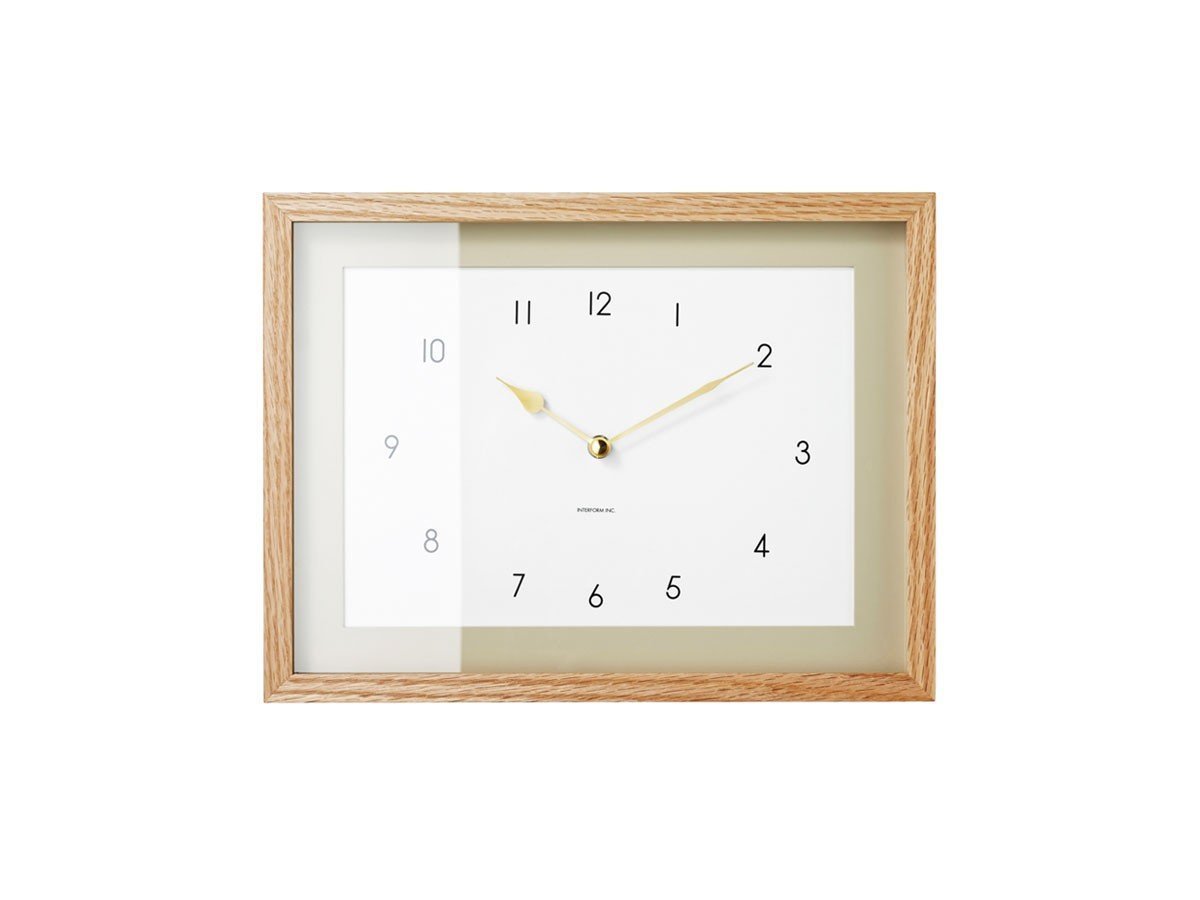【フライミー ヴェール/FLYMEe vert / GOODS】のWall Clock / ウォールクロック #122299 人気、トレンドファッション・服の通販 founy(ファニー) 　送料無料　Free Shipping　インナー　Innerwear　オーバル　Oval Design　バランス　Balance, Style Balance　フォルム　Silhouette, Form　フレーム　Frame, Outline　モチーフ　Motif, Design Theme　エレガント 上品　Elegant　時計　Watch, Wristwatch　ホーム・キャンプ・アウトドア・お取り寄せ　Home Living / Home & Lifestyle / Camping Gear / Outdoor Camping　家具・インテリア　Home Furniture & Interior. Stylish & Functional Living Spaces　その他 インテリア雑貨、家具　Home Decor & Furniture Extras　 other-1|ID: prp329100004859766 ipo3291000000035962474