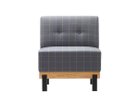 【コッコレ/Coccole / GOODS】の1P SOFA / 1人掛けソファ C461 張地:リボン RB-334(ランクD)、ウッドブラウン|ID: prp329100004862610 ipo3291000000036115500