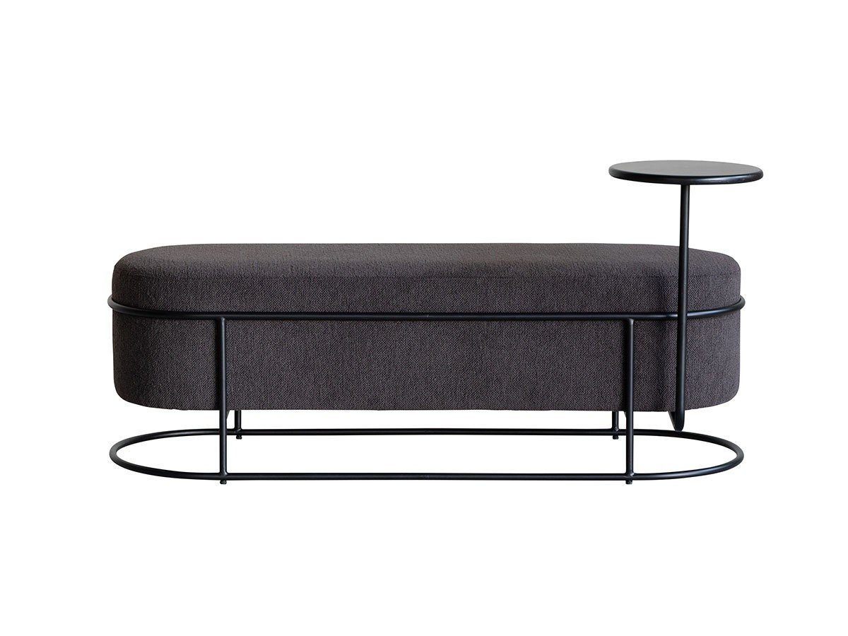 【クラッシュゲート/CRASH GATE / GOODS】のCUPPS BENCH / カプス ベンチ 幅130cm インテリア・キッズ・メンズ・レディースファッション・服の通販 founy(ファニー) 　送料無料　Free Shipping　おすすめ　Recommended / Our Picks　スマート　Smart, Elegant　テーブル　Table, Dining Table　ホーム・キャンプ・アウトドア・お取り寄せ　Home Living / Home & Lifestyle / Camping Gear / Outdoor Camping　家具・インテリア　Home Furniture & Interior. Stylish & Functional Living Spaces　チェア・椅子　Seating & Chairs　ダイニングベンチ・玄関ベンチ　Bench & Dining Benches　張地:チャコールブラウン、専用テーブル:あり|ID: prp329100004866906 ipo3291000000036251094