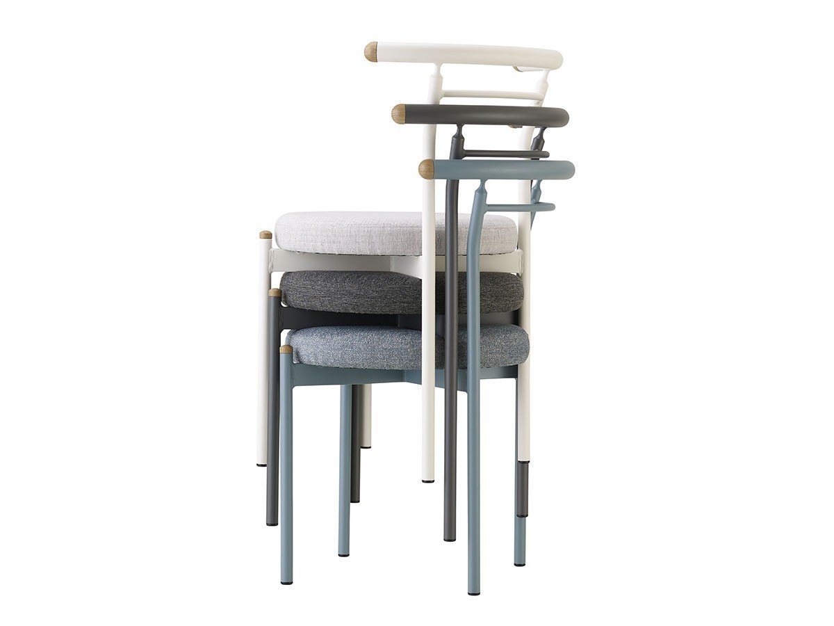 【杉山製作所/Sugiyama Seisakusho / GOODS】のROTONDA CHAIR / ロトンダ チェア インテリア・キッズ・メンズ・レディースファッション・服の通販 founy(ファニー) 　送料無料　Free Shipping　イタリア　Italy　フレーム　Frame, Outline　ホーム・キャンプ・アウトドア・お取り寄せ　Home Living / Home & Lifestyle / Camping Gear / Outdoor Camping　家具・インテリア　Home Furniture & Interior. Stylish & Functional Living Spaces　チェア・椅子　Seating & Chairs　ダイニングチェア・木製チェア　Dining Chairs　スタッキング(重ね置き)が4脚まで可能です。|ID: prp329100004866909 ipo3291000000036251135