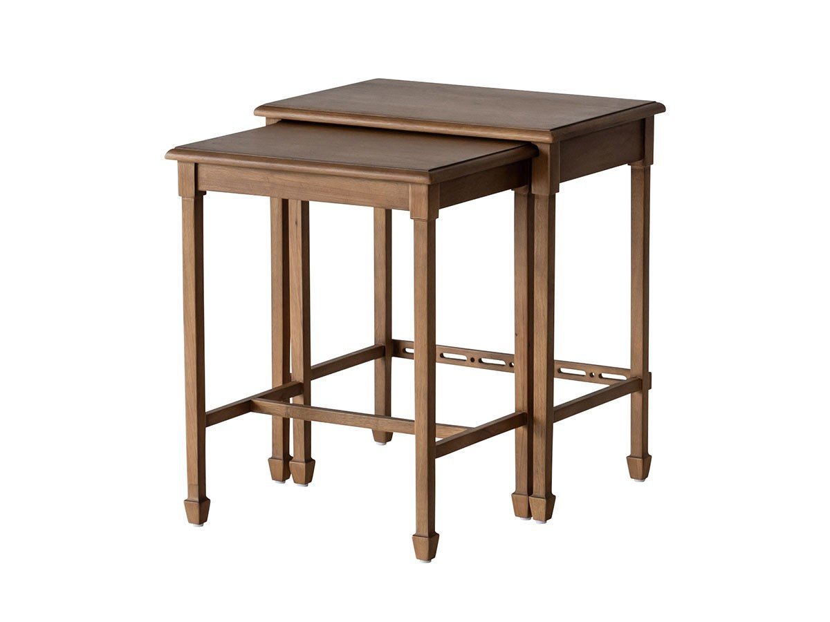 【ノットアンティークス/knot antiques / CRASH GATE / GOODS】のDEMEL NEST TABLE / デメル ネストテーブル インテリア・キッズ・メンズ・レディースファッション・服の通販 founy(ファニー) 　テーブル　Table, Dining Table　フォルム　Silhouette, Form　エレガント 上品　Elegant　ホーム・キャンプ・アウトドア・お取り寄せ　Home Living / Home & Lifestyle / Camping Gear / Outdoor Camping　家具・インテリア　Home Furniture & Interior. Stylish & Functional Living Spaces　テーブル　Dining, Coffee & Side Tables　サイドテーブル・ナイトテーブル　Side & End Tables　-|ID: prp329100004866924 ipo3291000000036251382