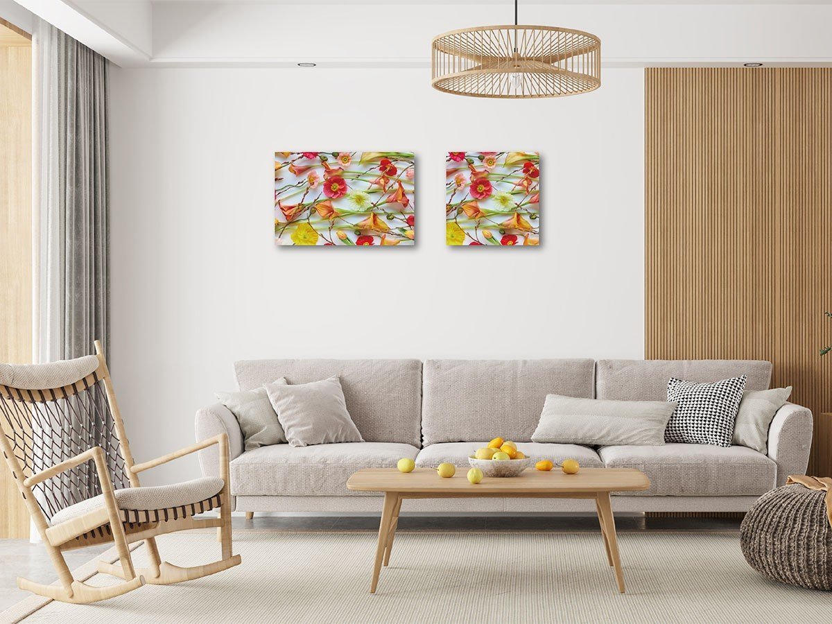 【その他のブランド/Other】のPastel Bloom Poppy&Calla / パステルブルーム ポピー&カラー レクタングルLL インテリア・キッズ・メンズ・レディースファッション・服の通販 founy(ファニー) 送料無料 Free Shipping 軽量 Lightweight, Ultra Light 左:本商品、右:同シリーズの「スクエア(サイズM)」|ID: prp329100004870848 ipo3291000000036306257