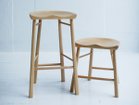 【コッコレ/Coccole / GOODS】のSTOOL / スツール C224B 左:同シリーズの「ハイスツール C224AS」、右:本商品|ID: prp329100004871330 ipo3291000000036312885