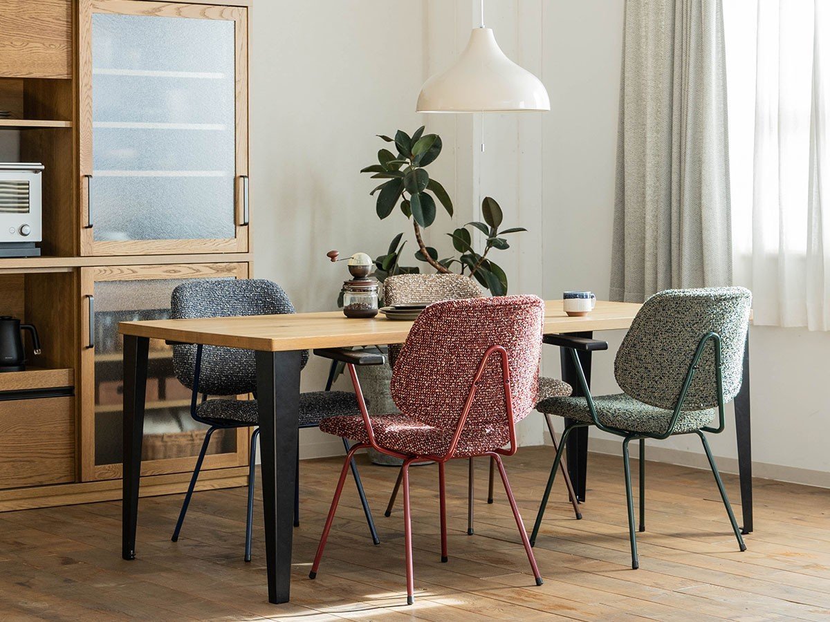 【ノットアンティークス/knot antiques / CRASH GATE / GOODS】のABOCK CHAIR / アボック チェア 肘無(NSA生地 / カラーフレーム) インテリア・キッズ・メンズ・レディースファッション・服の通販 founy(ファニー) 　パイピング　Piping, Trim Design　フレーム　Frame, Outline　モチーフ　Motif, Design Theme　ホーム・キャンプ・アウトドア・お取り寄せ　Home Living / Home & Lifestyle / Camping Gear / Outdoor Camping　家具・インテリア　Home Furniture & Interior. Stylish & Functional Living Spaces　チェア・椅子　Seating & Chairs　ダイニングチェア・木製チェア　Dining Chairs　参考イメージ|ID: prp329100004872070 ipo3291000000036328006