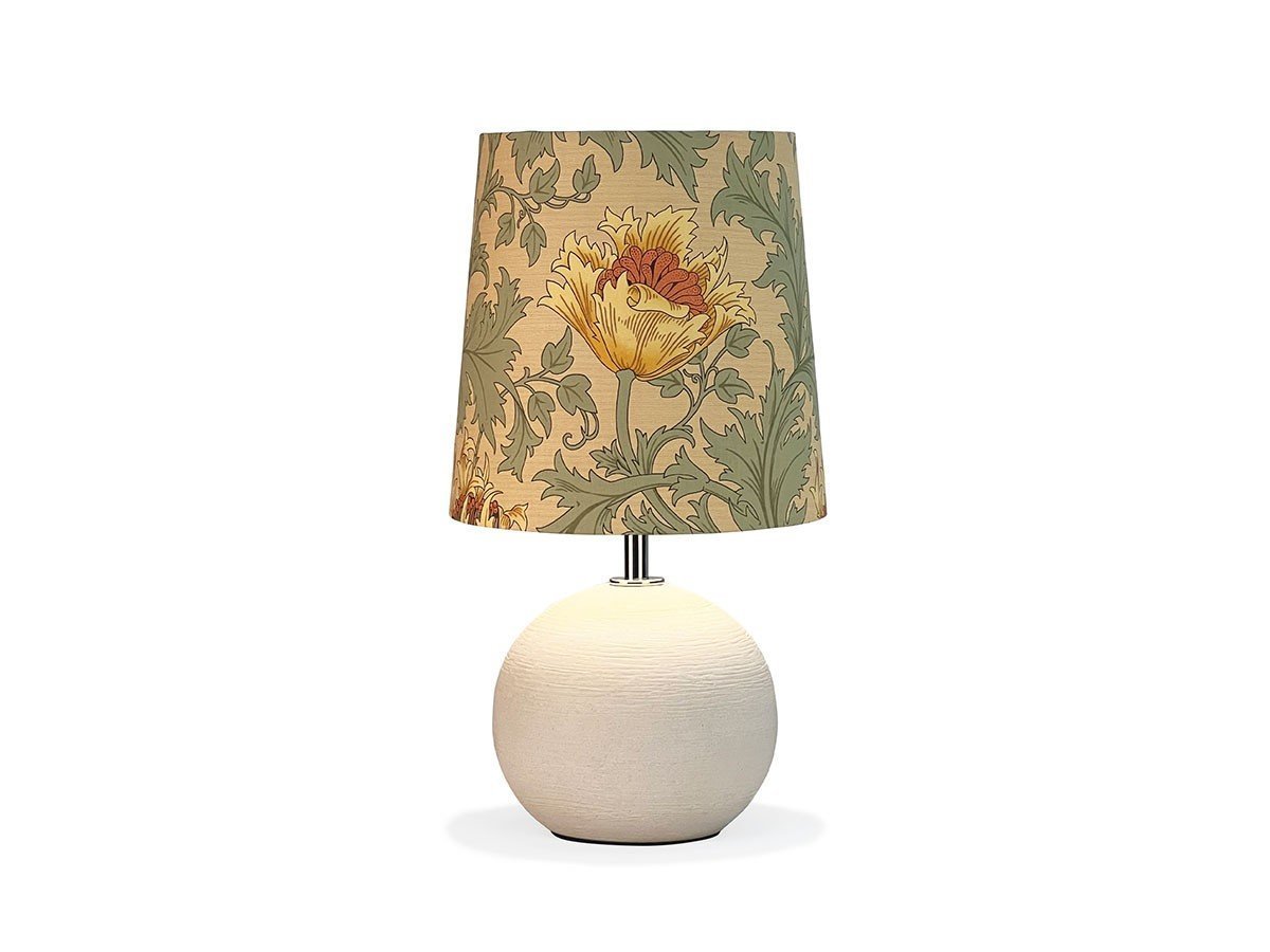 【フライミー ブラン/FLYMEe Blanc / GOODS】のTable Lamp anemone / テーブルランプ(ウィリアムモリス - アネモネ) インテリア・キッズ・メンズ・レディースファッション・服の通販 founy(ファニー) 　送料無料　Free Shipping　テクスチャー　Texture, Textured Fabric　テーブル　Table, Dining Table　人気　Popular, Best Seller　ホーム・キャンプ・アウトドア・お取り寄せ　Home Living / Home & Lifestyle / Camping Gear / Outdoor Camping　家具・インテリア　Home Furniture & Interior. Stylish & Functional Living Spaces　ライト・照明　Lamps & Lighting Fixtures　ベースホワイト|ID: prp329100004878163 ipo3291000000036390780
