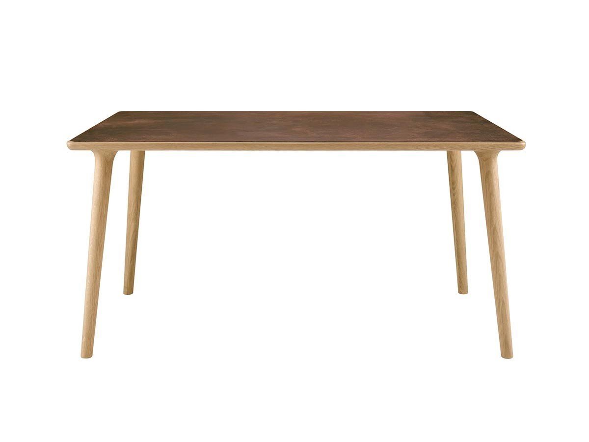【ブリッジ/BRIDGE / GOODS】のLAMINAM DINING TABLE 150 / ラミナム ダイニングテーブル 幅150cm インテリア・キッズ・メンズ・レディースファッション・服の通販 founy(ファニー) 　イタリア　Italy　コレクション　Collection, Seasonal Line　テーブル　Table, Dining Table　ラウンド　Round, Round Neck　ホーム・キャンプ・アウトドア・お取り寄せ　Home Living / Home & Lifestyle / Camping Gear / Outdoor Camping　家具・インテリア　Home Furniture & Interior. Stylish & Functional Living Spaces　テーブル　Dining, Coffee & Side Tables　ダイニングテーブル・食卓テーブル　Dining Tables　天板:ラミナム OS1、フレーム:ナチュラル(オイル仕上)|ID: prp329100004878243 ipo3291000000036391443