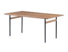 【ノラ/nora / GOODS】のIRORO DINING TABLE / イロロ ダイニングテーブル 幅160cm レッドオーク天板 H脚 天板下ラック:不要|ID: prp329100004879296 ipo3291000000036408668