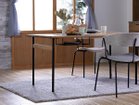 【ノラ/nora / GOODS】のIRORO DINING TABLE / イロロ ダイニングテーブル 幅160cm レッドオーク天板 H脚 参考イメージ|ID: prp329100004879296 ipo3291000000036408676