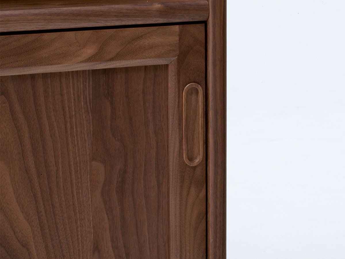 【ベンカ/BENCA / GOODS】のCLEMATIS Side board 1800 / クレマチス サイドボード 1800 ガラス戸タイプ インテリア・キッズ・メンズ・レディースファッション・服の通販 founy(ファニー) 　ガラス　Glass, Glassware　コレクション　Collection, Seasonal Line　シンプル　Simple, Minimal　フラワー　Flower, Floral　ワンポイント　One Point, Statement Accent　ホーム・キャンプ・アウトドア・お取り寄せ　Home Living / Home & Lifestyle / Camping Gear / Outdoor Camping　家具・インテリア　Home Furniture & Interior. Stylish & Functional Living Spaces　収納家具・キャビネット　Storage Furniture　サイドボード・リビング収納　Cabinet / Storage Cabinet　本体 / 引き手 ウッド:ウォールナット / ウォールナット|ID: prp329100004880123 ipo3291000000036419160