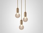 【リーブルーム/LEE BROOM / GOODS】のCRYSTAL BULB CHANDELIER 3 PIECE / クリスタルバルブ シャンデリア 3灯 人気、トレンドファッション・服の通販 founy(ファニー) カッティング Cutting Detail クリスタル Crystal, Swarovski グラス Glass, Eyewear ハンド Hand, Handmade 送料無料 Free Shipping ホーム・キャンプ・アウトドア・お取り寄せ Home Living / Home & Lifestyle / Camping Gear / Outdoor Camping 家具・インテリア Home Furniture & Interior. Stylish & Functional Living Spaces ライト・照明 Lamps & Lighting Fixtures シャンデリア・クリスタル照明 Chandelier / Crystal Ceiling Light thumbnail 本体ブラッシュドブラス、電球フロスト|ID: prp329100004880158 ipo3291000000036420040