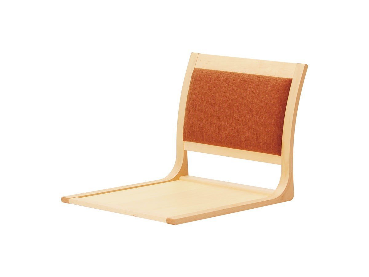 【天童木工/Tendo Mokko / GOODS】の座イス / 座イス T-5770 インテリア・キッズ・メンズ・レディースファッション・服の通販 founy(ファニー) 　送料無料　Free Shipping　クッション　Cushion, Throw Pillow　フレーム　Frame, Outline　モダン　Modern, Contemporary　エレガント 上品　Elegant　ホーム・キャンプ・アウトドア・お取り寄せ　Home Living / Home & Lifestyle / Camping Gear / Outdoor Camping　家具・インテリア　Home Furniture & Interior. Stylish & Functional Living Spaces　チェア・椅子　Seating & Chairs　ローチェア・和風座椅子　Floor & Low Chairs　張地:アメリ A0225 オレンジ(グレードA)、フレーム:メープル|ID: prp329100004880222 ipo3291000000036421640