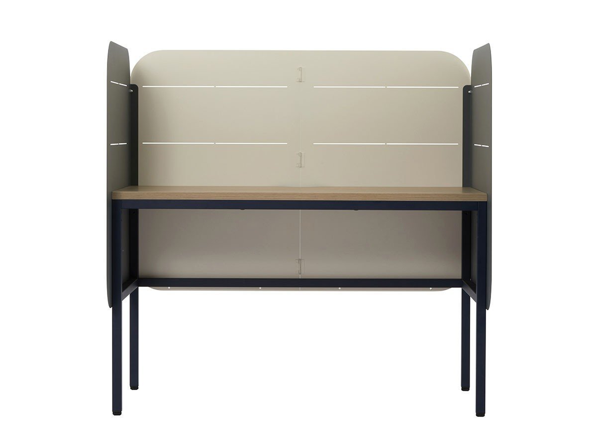 【プレゼンス ファニチャー ラボラトリー/Presence Furniture Laboratory / GOODS】のSTAZIONE / スタツィオーネ デスク インテリア・キッズ・メンズ・レディースファッション・服の通販 founy(ファニー) 　おすすめ　Recommended / Our Picks　コンパクト　Compact, Small Size　デスク　Desk, Work Desk　フロント　Front, Front Design　マグネット　Magnet, Magnetic Closure　ワーク　Workwear, Utility Style　ホーム・キャンプ・アウトドア・お取り寄せ　Home Living / Home & Lifestyle / Camping Gear / Outdoor Camping　家具・インテリア　Home Furniture & Interior. Stylish & Functional Living Spaces　その他 インテリア雑貨、家具　Home Decor & Furniture Extras　デスクグレーオーク、フロントスクリーン:クリーム、サイドスクリーン:ベイソルトグレー 2枚|ID: prp329100004880245 ipo3291000000036422119