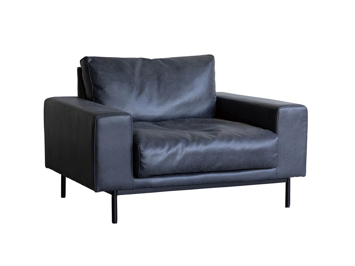 【クラッシュゲート/CRASH GATE / GOODS】のPLUTO SOFA / プルート 1人掛けソファ(レザーテックス) インテリア・キッズ・メンズ・レディースファッション・服の通販 founy(ファニー) 　オイル　Body Oil　テーブル　Table, Dining Table　フェザー　Feather, Feather Detail　ルーズ　Loose, Oversized　ホーム・キャンプ・アウトドア・お取り寄せ　Home Living / Home & Lifestyle / Camping Gear / Outdoor Camping　家具・インテリア　Home Furniture & Interior. Stylish & Functional Living Spaces　ソファー　Couches & Sofas　張地:アッシュブラック、ヘッドレストの付属:不要、アームテーブルの付属:不要|ID: prp329100004880303 ipo3291000000036423385