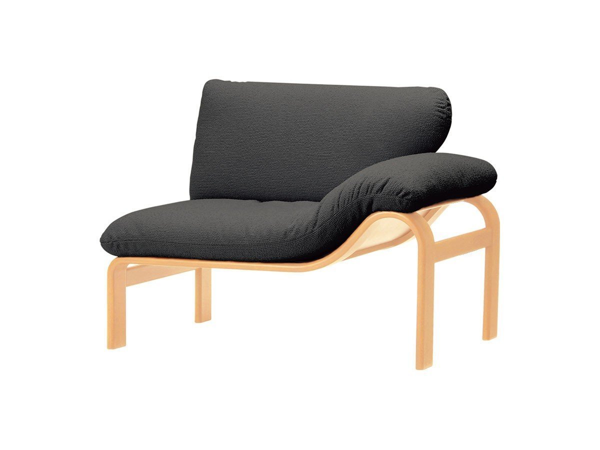 【天童木工/Tendo Mokko / GOODS】のGallery Sofa / ギャラリー ソファ 片肘 インテリア・キッズ・メンズ・レディースファッション・服の通販 founy(ファニー) 　クッション　Cushion, Throw Pillow　フォルム　Silhouette, Form　フレーム　Frame, Outline　リラックス　Relax, Relaxed Fit　ホーム・キャンプ・アウトドア・お取り寄せ　Home Living / Home & Lifestyle / Camping Gear / Outdoor Camping　家具・インテリア　Home Furniture & Interior. Stylish & Functional Living Spaces　ソファー　Couches & Sofas　張地:フレームホワイトビーチ / ナチュラル色、アーム位置:左アーム|ID: prp329100004880305 ipo3291000000036423520