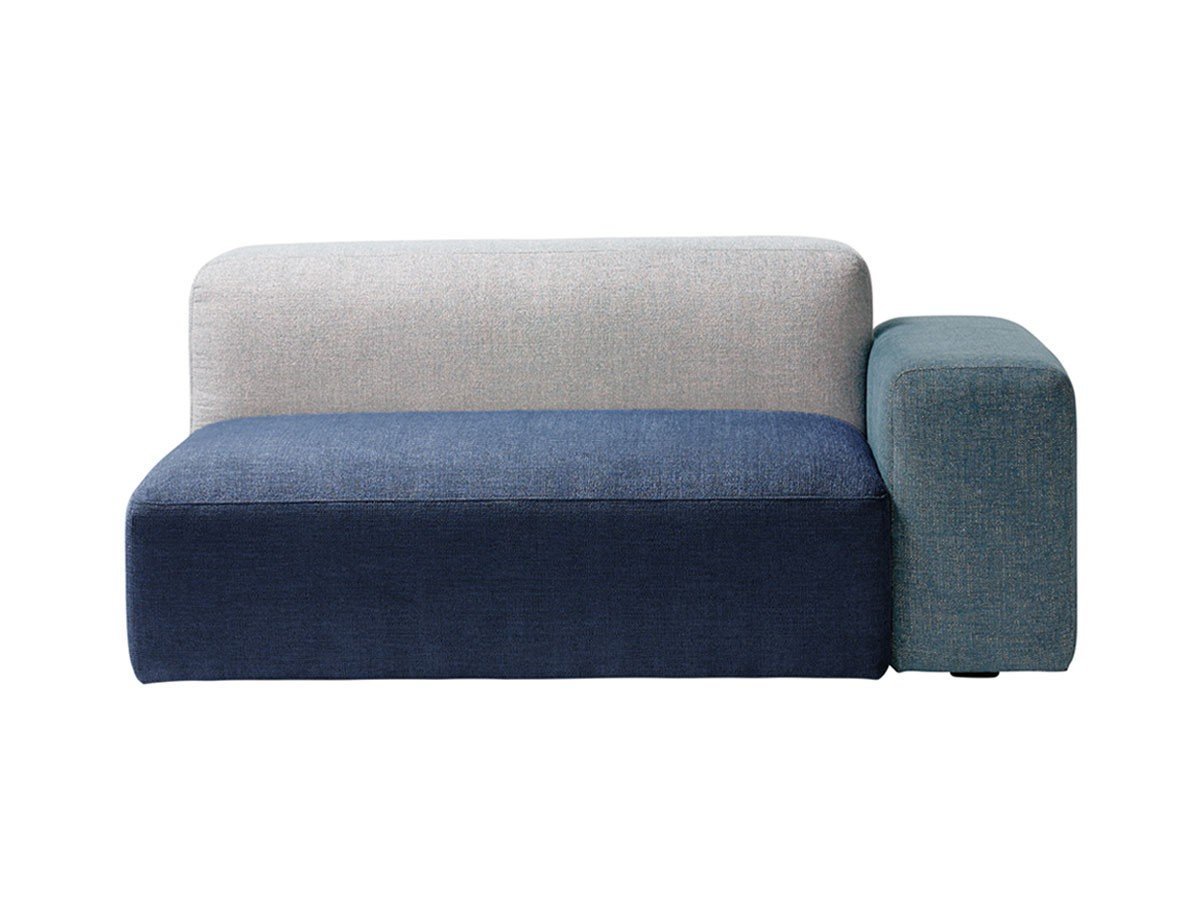 【コロン/COLON / GOODS】のCOLON sofa 2seater left arm / コロンソファ 2人掛け 左アーム インテリア・キッズ・メンズ・レディースファッション・服の通販 founy(ファニー) 　イエロー　Yellow　クッション　Cushion, Throw Pillow　スタンダード　Standard, Basic　ストーン　Stone, Gem-Like　パターン　Pattern, Design Print　フィット　Fit, Slim Fit　リラックス　Relax, Relaxed Fit　リーフ　Leaf, Botanical Leaf　ホーム・キャンプ・アウトドア・お取り寄せ　Home Living / Home & Lifestyle / Camping Gear / Outdoor Camping　家具・インテリア　Home Furniture & Interior. Stylish & Functional Living Spaces　ソファー　Couches & Sofas　オーシャン 3(座 ネイビー / 背 グレー / 肘 ブルー)|ID: prp329100004880332 ipo3291000000036423988