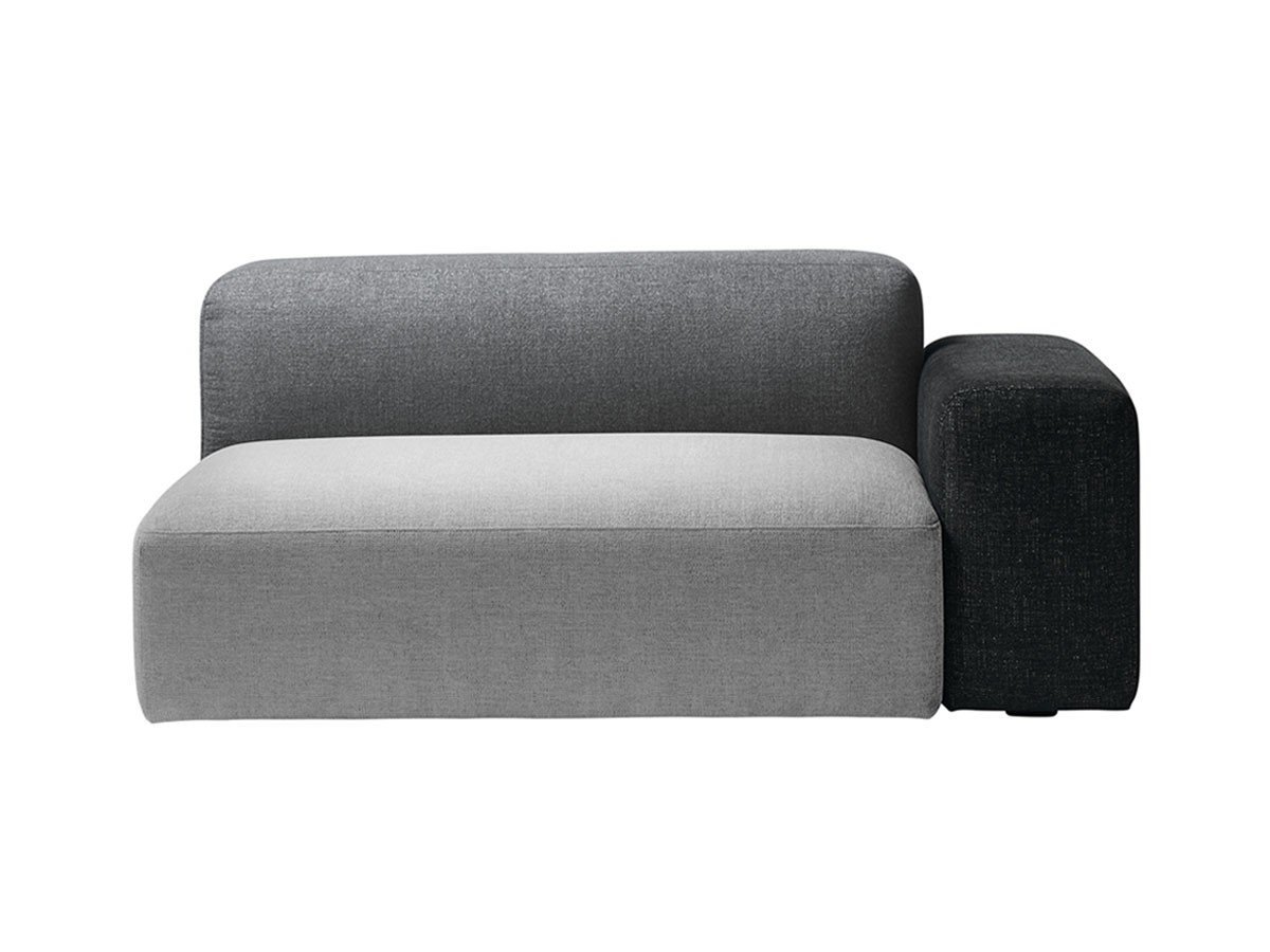 【コロン/COLON / GOODS】のCOLON sofa 2seater left arm / コロンソファ 2人掛け 左アーム インテリア・キッズ・メンズ・レディースファッション・服の通販 founy(ファニー) 　イエロー　Yellow　クッション　Cushion, Throw Pillow　スタンダード　Standard, Basic　ストーン　Stone, Gem-Like　パターン　Pattern, Design Print　フィット　Fit, Slim Fit　リラックス　Relax, Relaxed Fit　リーフ　Leaf, Botanical Leaf　ホーム・キャンプ・アウトドア・お取り寄せ　Home Living / Home & Lifestyle / Camping Gear / Outdoor Camping　家具・インテリア　Home Furniture & Interior. Stylish & Functional Living Spaces　ソファー　Couches & Sofas　ストーン 2(座 グレー / 背 ダークグレー / 肘 ブラック)|ID: prp329100004880332 ipo3291000000036423992