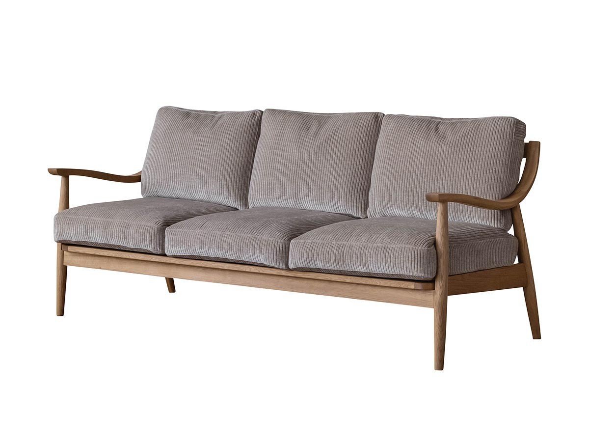 【イージーライフ/Easy Life / GOODS】のARNE SOFA 3P / アルネソファ 3人掛け フェザータイプ(ジャガード) インテリア・キッズ・メンズ・レディースファッション・服の通販 founy(ファニー) 　ウッド　Wooden Design　オイル　Body Oil　ヴィンテージ　Vintage Style　クッション　Cushion, Throw Pillow　タオル　Towel, Bath Towel　フィット　Fit, Slim Fit　フェザー　Feather, Feather Detail　フォーム　Form　フレーム　Frame, Outline　リラックス　Relax, Relaxed Fit　ホーム・キャンプ・アウトドア・お取り寄せ　Home Living / Home & Lifestyle / Camping Gear / Outdoor Camping　家具・インテリア　Home Furniture & Interior. Stylish & Functional Living Spaces　ソファー　Couches & Sofas　張地:アーバングレー|ID: prp329100004880397 ipo3291000000036425036