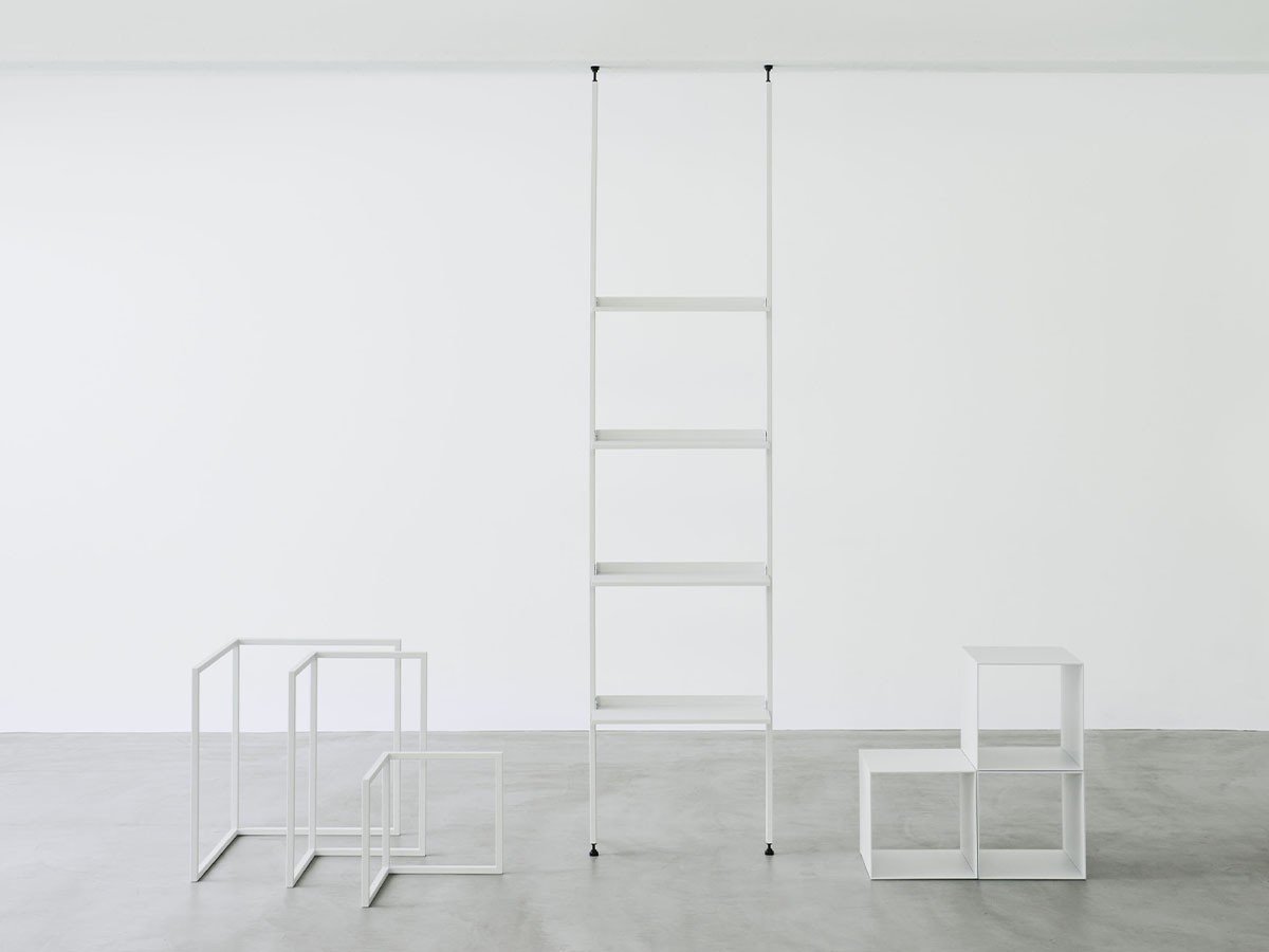 【スティール/stiiilll / GOODS】のShelf 4plate set / シェルフ 4段セット インテリア・キッズ・メンズ・レディースファッション・服の通販 founy(ファニー) スリム Slim, Slim Fit フォルム Silhouette, Form フレーム Frame, Outline プレート Plate, Dish モダン Modern, Contemporary ホーム・キャンプ・アウトドア・お取り寄せ Home Living / Home & Lifestyle / Camping Gear / Outdoor Camping 家具・インテリア Home Furniture & Interior. Stylish & Functional Living Spaces 収納家具・キャビネット Storage Furniture シェルフ・オープンラック・収納棚 Open Shelf Rack シリーズ参考イメージ|ID: prp329100004880507 ipo3291000000036426449