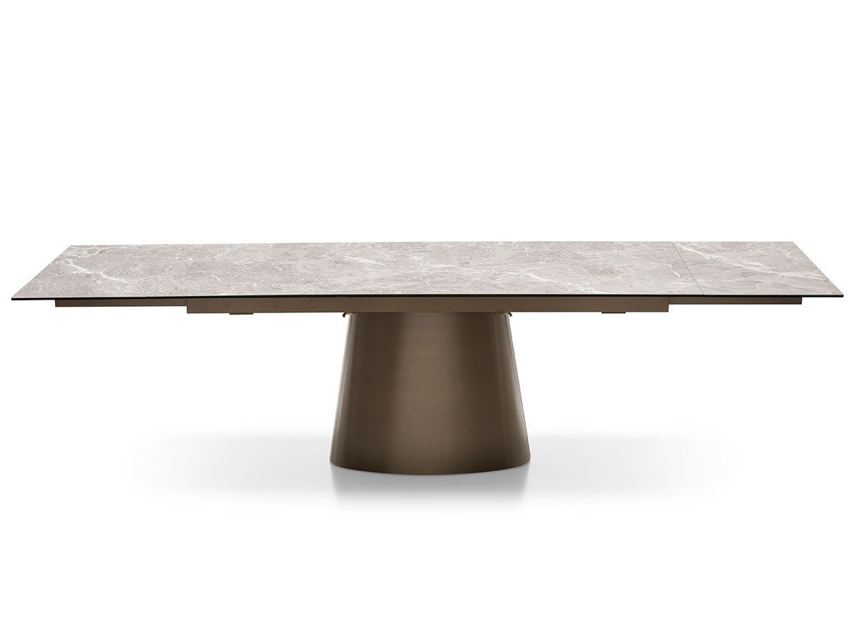 【コヌビア/connubia / GOODS】のELLISSE / エリッゼ CB/4858-R 160 インテリア・キッズ・メンズ・レディースファッション・服の通販 founy(ファニー) おすすめ Recommended / Our Picks エレガント 上品 Elegant テーブル Table, Dining Table マーブル Marble, Marble Pattern メタル Metal, Metal Parts ホーム・キャンプ・アウトドア・お取り寄せ Home Living / Home & Lifestyle / Camping Gear / Outdoor Camping 家具・インテリア Home Furniture & Interior. Stylish & Functional Living Spaces テーブル Dining, Coffee & Side Tables ダイニングテーブル・食卓テーブル Dining Tables 天板は幅160 / 200 / 240cmの3段階に伸長可能です。|ID: prp329100004880580 ipo3291000000036427351
