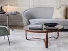 【グビ/GUBI / GOODS】のAdnet Coffee Table / アドネ コーヒーテーブル Φ700 人気、トレンドファッション・服の通販 founy(ファニー) エレガント 上品 Elegant ガラス Glass, Glassware コレクション Collection, Seasonal Line テーブル Table, Dining Table フランス France, French フレーム Frame, Outline ラップ Wrap, Wrap Design ホーム・キャンプ・アウトドア・お取り寄せ Home Living / Home & Lifestyle / Camping Gear / Outdoor Camping 家具・インテリア Home Furniture & Interior. Stylish & Functional Living Spaces テーブル Dining, Coffee & Side Tables ローテーブル・センターテーブル Coffee & Center Tables thumbnail 参考イメージ(タンレザー)|ID: prp329100004880609 ipo3291000000036427664