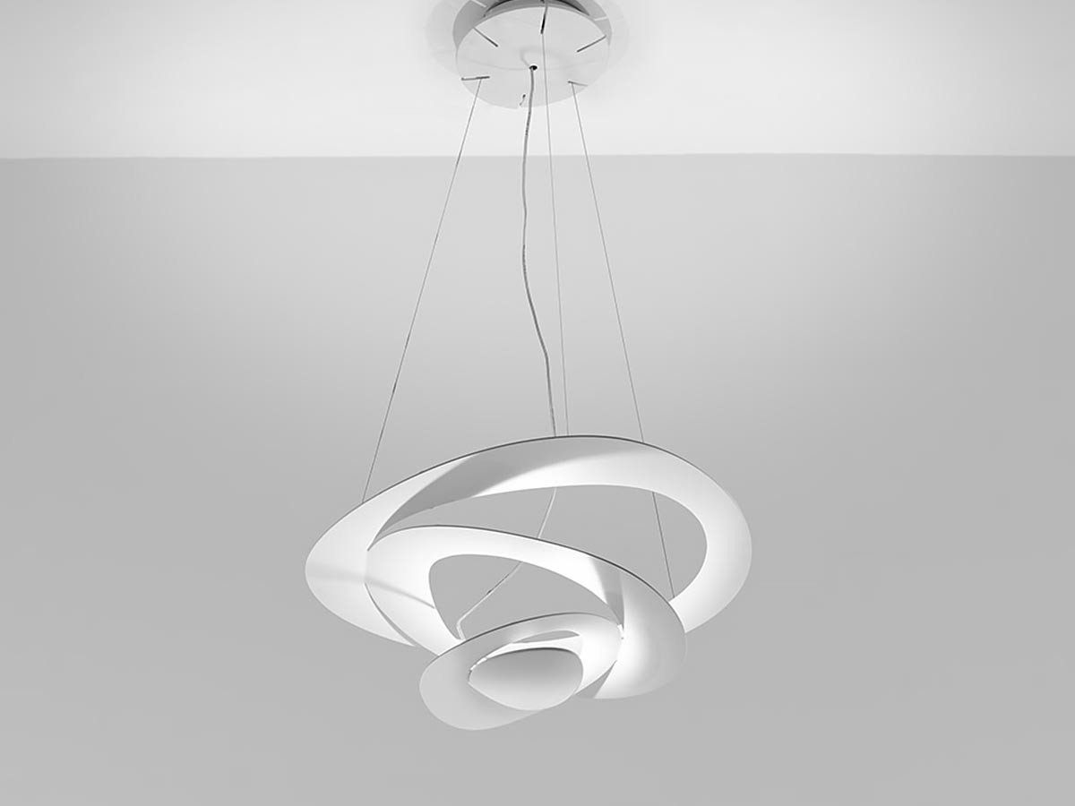 【アルテミデ/Artemide / GOODS】のPIRCE Mini Suspension LED / ピルチェ ミニサスペンション LED インテリア・キッズ・メンズ・レディースファッション・服の通販 founy(ファニー) 　送料無料　Free Shipping　エレガント 上品　Elegant　スリム　Slim, Slim Fit　ホーム・キャンプ・アウトドア・お取り寄せ　Home Living / Home & Lifestyle / Camping Gear / Outdoor Camping　家具・インテリア　Home Furniture & Interior. Stylish & Functional Living Spaces　ライト・照明　Lamps & Lighting Fixtures　ペンダントライト・吊り下げ照明　Pendant Light / Hanging Light Fixture　ホワイト|ID: prp329100004881815 ipo3291000000036438153