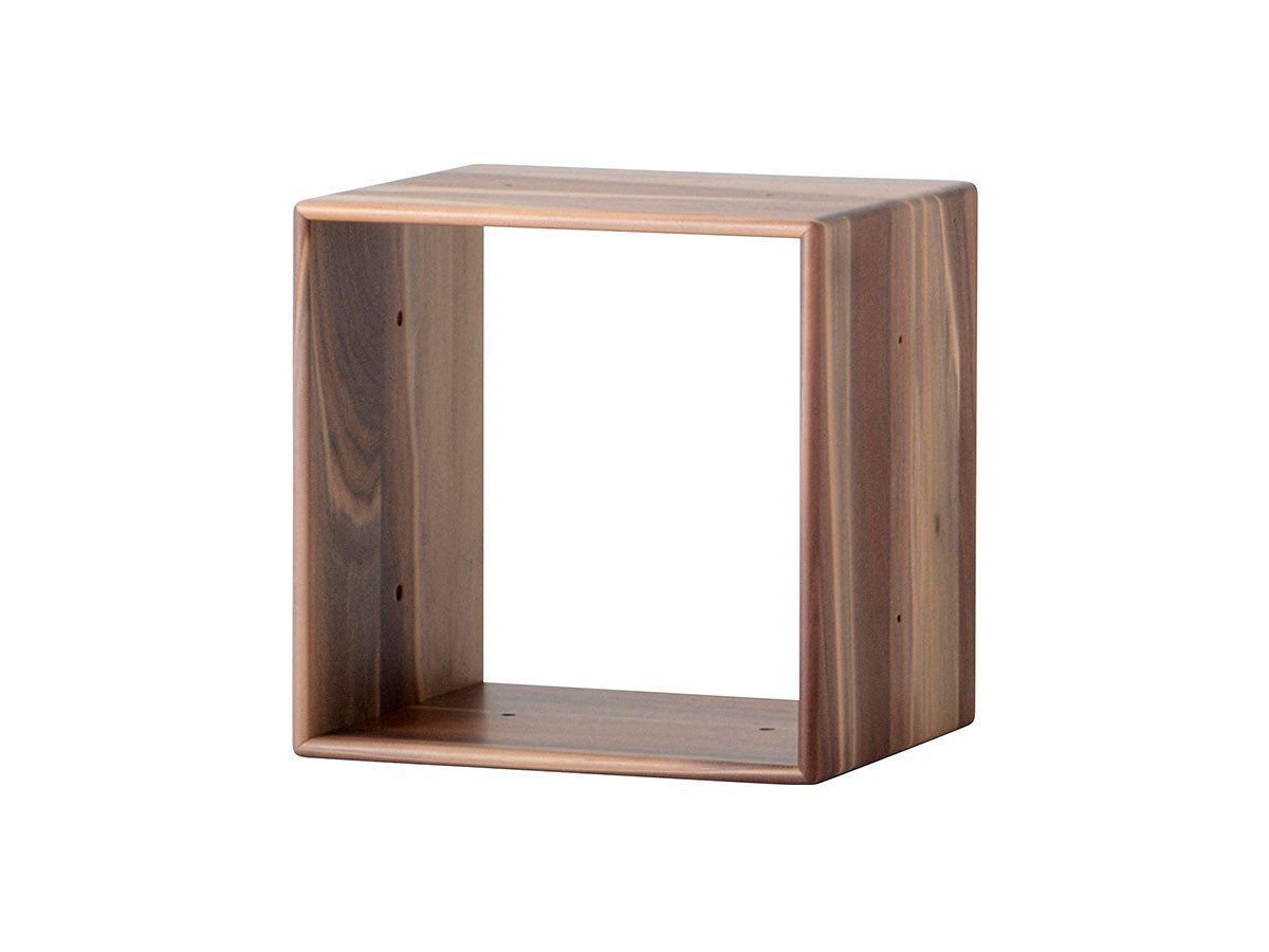 【日進木工/NISSHIN MOKKOU / GOODS】のac-cent KIBAKO / アクセント キバコ 正方形 インテリア・キッズ・メンズ・レディースファッション・服の通販 founy(ファニー) 　デスク　Desk, Work Desk　ボックス　Boxy, Box Shape　送料無料　Free Shipping　ホーム・キャンプ・アウトドア・お取り寄せ　Home Living / Home & Lifestyle / Camping Gear / Outdoor Camping　家具・インテリア　Home Furniture & Interior. Stylish & Functional Living Spaces　収納家具・キャビネット　Storage Furniture　シェルフ・オープンラック・収納棚　Open Shelf Rack　ウッド:ブラックウォールナット材 ON|ID: prp329100004881879 ipo3291000000036438713
