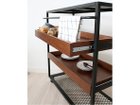 【フライミールーム/FLYMEe Room / GOODS】のWalnut Wagon Rack / ウォールナット ワゴンラック m29127 大人の最旬トレンドファッション＆コーディネート founy(ファウニー) 送料無料 Free Shipping タオル Towel, Bath Towel ホーム・キャンプ・アウトドア・お取り寄せ Home Living / Home & Lifestyle / Camping Gear / Outdoor Camping 家具・インテリア Home Furniture & Interior. Stylish & Functional Living Spaces 収納家具・キャビネット Storage Furniture シェルフ・オープンラック・収納棚 Open Shelf Rack ホーム・キャンプ・アウトドア・お取り寄せ Home Living / Home & Lifestyle / Camping Gear / Outdoor Camping 家具・インテリア Home Furniture & Interior. Stylish & Functional Living Spaces 収納家具・キャビネット Storage Furniture チェストワゴン・移動式収納 Mobile Wagon thumbnail 引き出しレール付|ID: prp329100004882639 ipo3291000000037071261