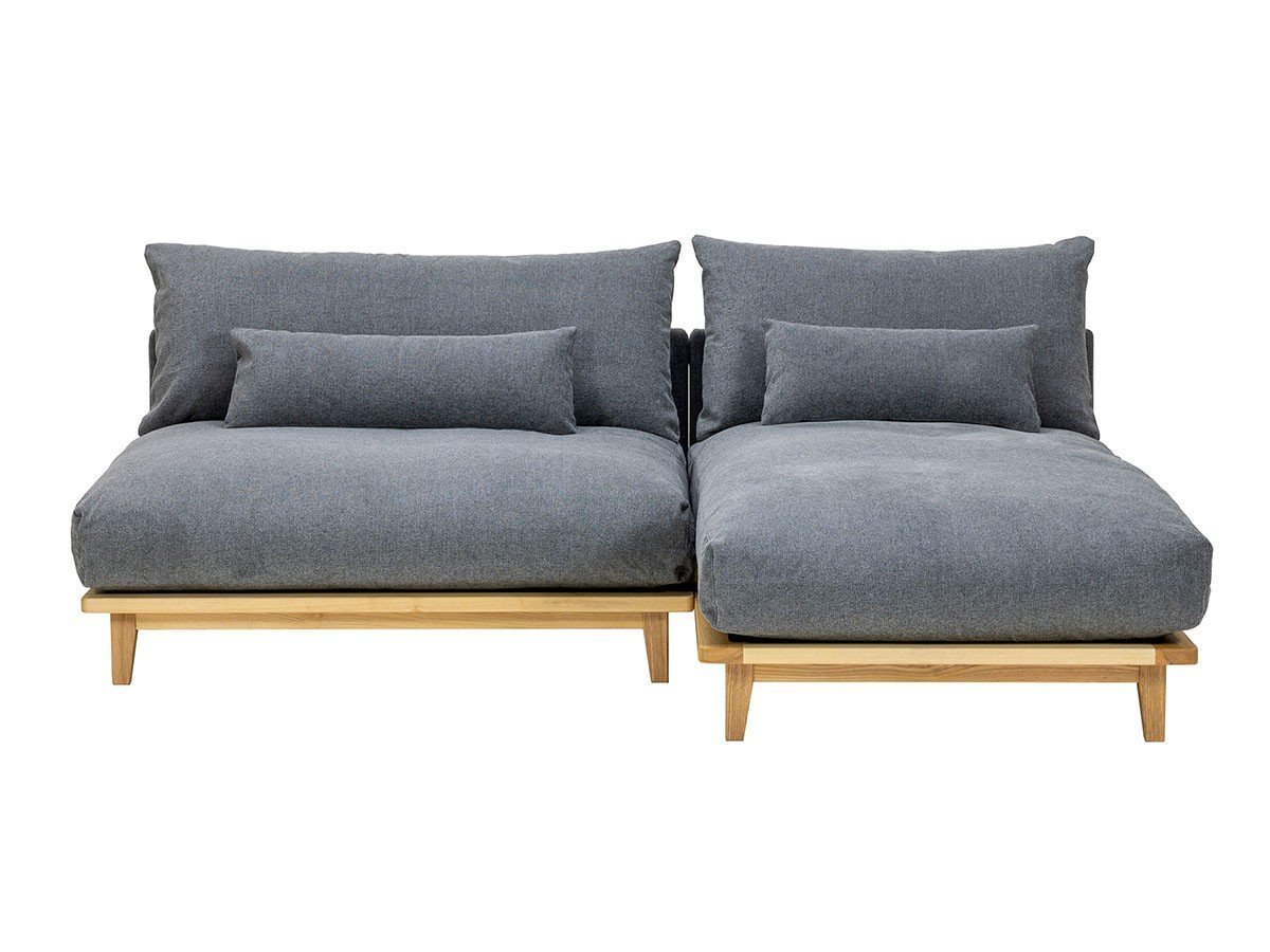 【フミ/Fumi / GOODS】の幸せになるソファ / 幸せになるソファ ワイド + ロング インテリア・キッズ・メンズ・レディースファッション・服の通販 founy(ファニー) 　クッション　Cushion, Throw Pillow　スマート　Smart, Elegant　テーブル　Table, Dining Table　フェザー　Feather, Feather Detail　フェルト　Felt, Felt Fabric　ロング　Long, Long-Length　ワイド　Wide, Wide Fit　おすすめ　Recommended / Our Picks　ホーム・キャンプ・アウトドア・お取り寄せ　Home Living / Home & Lifestyle / Camping Gear / Outdoor Camping　家具・インテリア　Home Furniture & Interior. Stylish & Functional Living Spaces　その他 インテリア雑貨、家具　Home Decor & Furniture Extras　張地:グレー(SD426)、肘用テーブル:不要|ID: prp329100004883077 ipo3291000000036450258