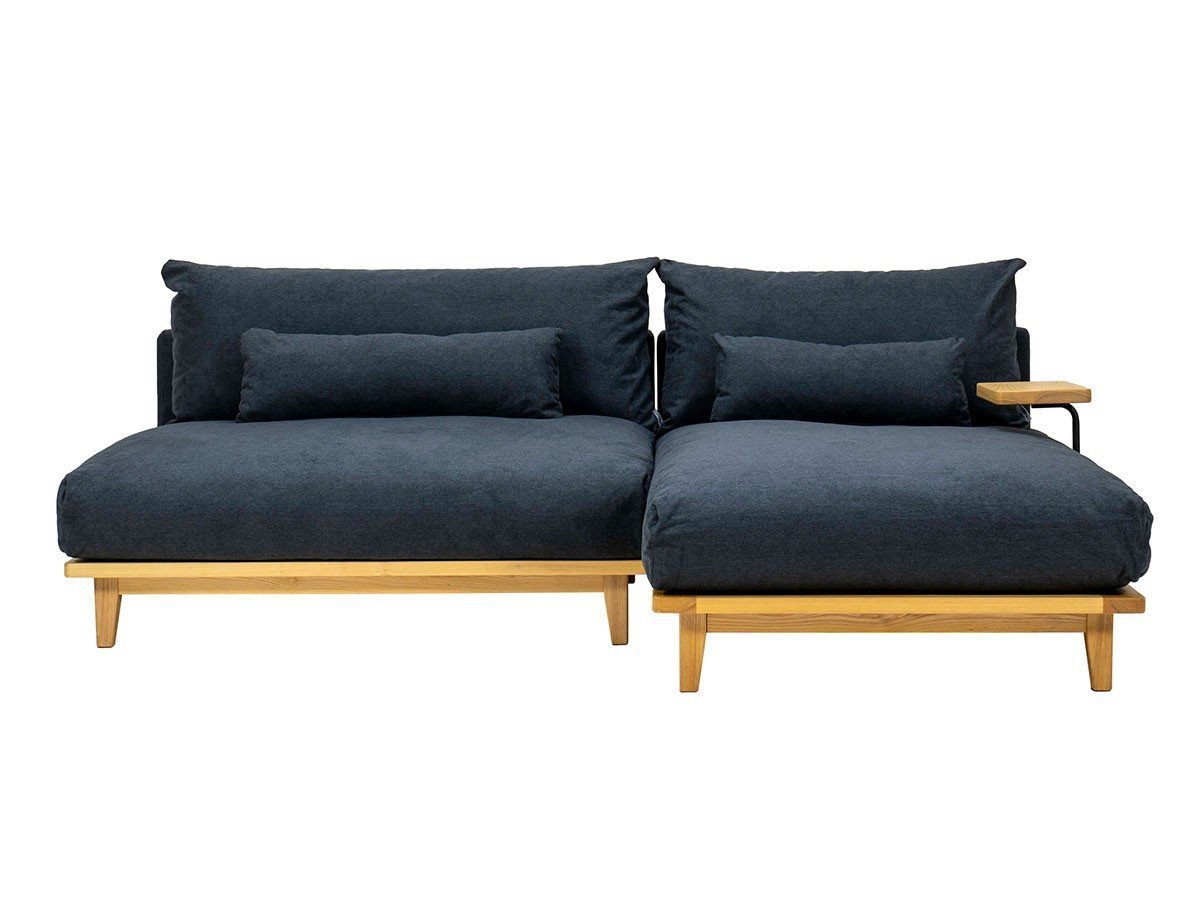 【フミ/Fumi / GOODS】の幸せになるソファ / 幸せになるソファ ワイド + ロング インテリア・キッズ・メンズ・レディースファッション・服の通販 founy(ファニー) 　クッション　Cushion, Throw Pillow　スマート　Smart, Elegant　テーブル　Table, Dining Table　フェザー　Feather, Feather Detail　フェルト　Felt, Felt Fabric　ロング　Long, Long-Length　ワイド　Wide, Wide Fit　おすすめ　Recommended / Our Picks　ホーム・キャンプ・アウトドア・お取り寄せ　Home Living / Home & Lifestyle / Camping Gear / Outdoor Camping　家具・インテリア　Home Furniture & Interior. Stylish & Functional Living Spaces　その他 インテリア雑貨、家具　Home Decor & Furniture Extras　張地:ブラック(FLYMEe限定)、肘用テーブル:肘用テーブル1点追加|ID: prp329100004883077 ipo3291000000036450272