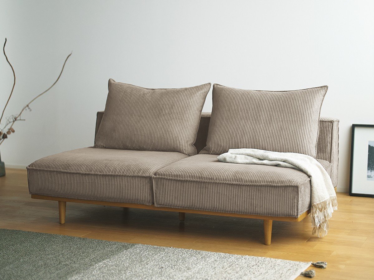 【アドレス/address / GOODS】のGround Sofa / グラウンド ソファ インテリア・キッズ・メンズ・レディースファッション・服の通販 founy(ファニー) 　クッション　Cushion, Throw Pillow　シリコン　Silicone, Silicone Material　フェザー　Feather, Feather Detail　ホーム・キャンプ・アウトドア・お取り寄せ　Home Living / Home & Lifestyle / Camping Gear / Outdoor Camping　家具・インテリア　Home Furniture & Interior. Stylish & Functional Living Spaces　ソファー　Couches & Sofas　張地:グレーベージュ|ID: prp329100004883399 ipo3291000000036453213