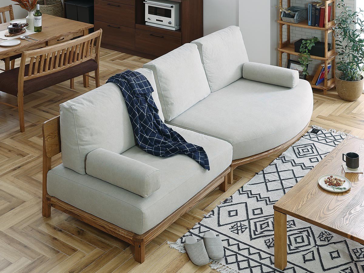 【ノラ/nora / GOODS】のMANNER COUCH / マナー ソファ 変形カウチ インテリア・キッズ・メンズ・レディースファッション・服の通販 founy(ファニー) 　クッション　Cushion, Throw Pillow　スマート　Smart, Elegant　フェザー　Feather, Feather Detail　フレーム　Frame, Outline　ホーム・キャンプ・アウトドア・お取り寄せ　Home Living / Home & Lifestyle / Camping Gear / Outdoor Camping　家具・インテリア　Home Furniture & Interior. Stylish & Functional Living Spaces　その他 インテリア雑貨、家具　Home Decor & Furniture Extras　張地:キャンバス アイボリー、ヘッドレスト:不要、アームレスト:2点追加|ID: prp329100004883418 ipo3291000000036453429