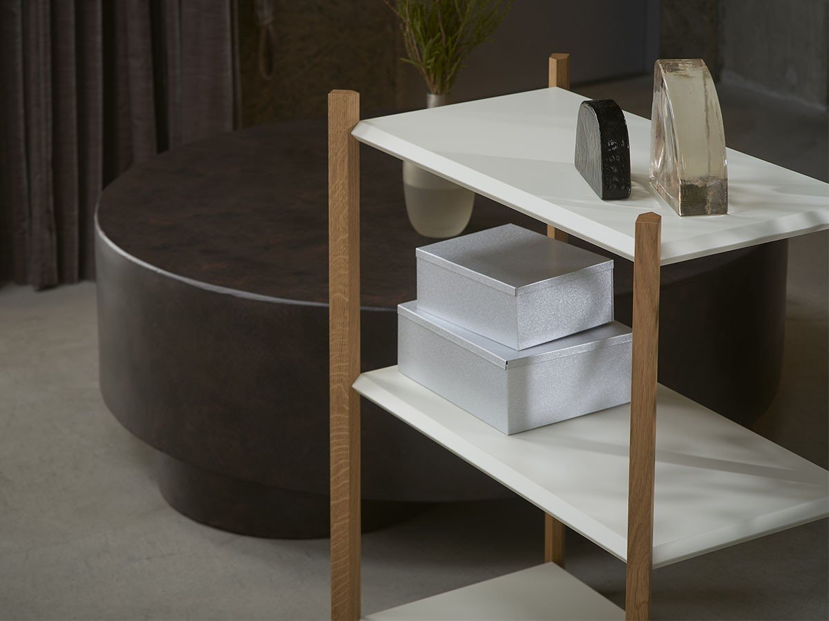 【フルクラム/Fulcrum / GOODS】のBaguette shelf 3shelves / バゲットシェルフ 3段 × 1列 インテリア・キッズ・メンズ・レディースファッション・服の通販 founy(ファニー) 　シルバー　Silver, Metallic Silver　シンプル　Simple, Minimal　テクスチャー　Texture, Textured Fabric　メタリック　Metallic, Shiny Finish　送料無料　Free Shipping　ホーム・キャンプ・アウトドア・お取り寄せ　Home Living / Home & Lifestyle / Camping Gear / Outdoor Camping　家具・インテリア　Home Furniture & Interior. Stylish & Functional Living Spaces　収納家具・キャビネット　Storage Furniture　シェルフ・オープンラック・収納棚　Open Shelf Rack　ホワイト|ID: prp329100004883591 ipo3291000000036455089