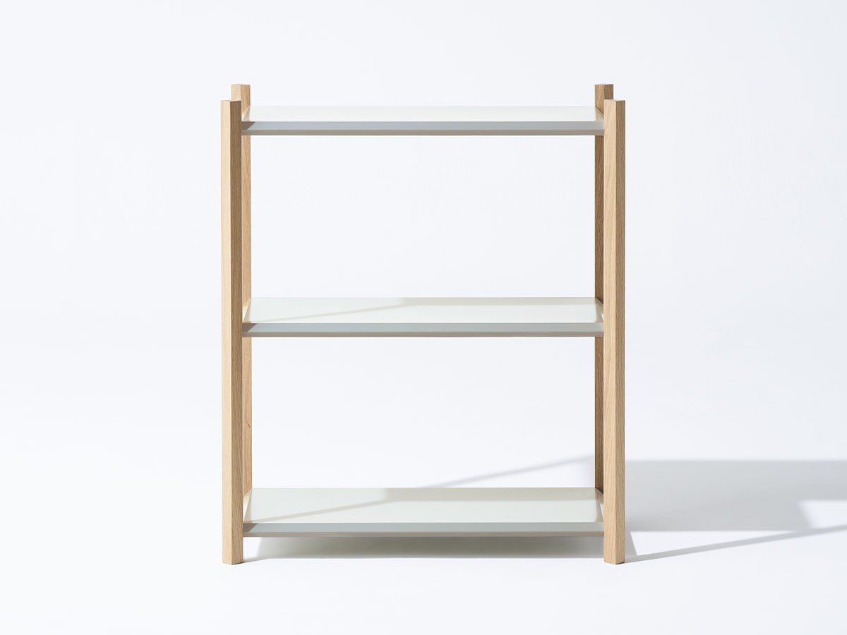 【フルクラム/Fulcrum / GOODS】のBaguette shelf 3shelves / バゲットシェルフ 3段 × 1列 インテリア・キッズ・メンズ・レディースファッション・服の通販 founy(ファニー) 　シルバー　Silver, Metallic Silver　シンプル　Simple, Minimal　テクスチャー　Texture, Textured Fabric　メタリック　Metallic, Shiny Finish　送料無料　Free Shipping　ホーム・キャンプ・アウトドア・お取り寄せ　Home Living / Home & Lifestyle / Camping Gear / Outdoor Camping　家具・インテリア　Home Furniture & Interior. Stylish & Functional Living Spaces　収納家具・キャビネット　Storage Furniture　シェルフ・オープンラック・収納棚　Open Shelf Rack　ホワイト|ID: prp329100004883591 ipo3291000000036455095