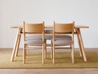 【ヒラシマ/HIRASHIMA / GOODS】のUNICA Dining Table / ウニカ ダイニングテーブル 人気、トレンドファッション・服の通販 founy(ファニー) シンプル Simple, Minimal テーブル Table, Dining Table 台形 A-Line, Trapezoid Shape ホーム・キャンプ・アウトドア・お取り寄せ Home Living / Home & Lifestyle / Camping Gear / Outdoor Camping 家具・インテリア Home Furniture & Interior. Stylish & Functional Living Spaces テーブル Dining, Coffee & Side Tables ダイニングテーブル・食卓テーブル Dining Tables thumbnail ウッド:オーク、サイズ:幅154cm|ID: prp329100004883629 ipo3291000000036455461