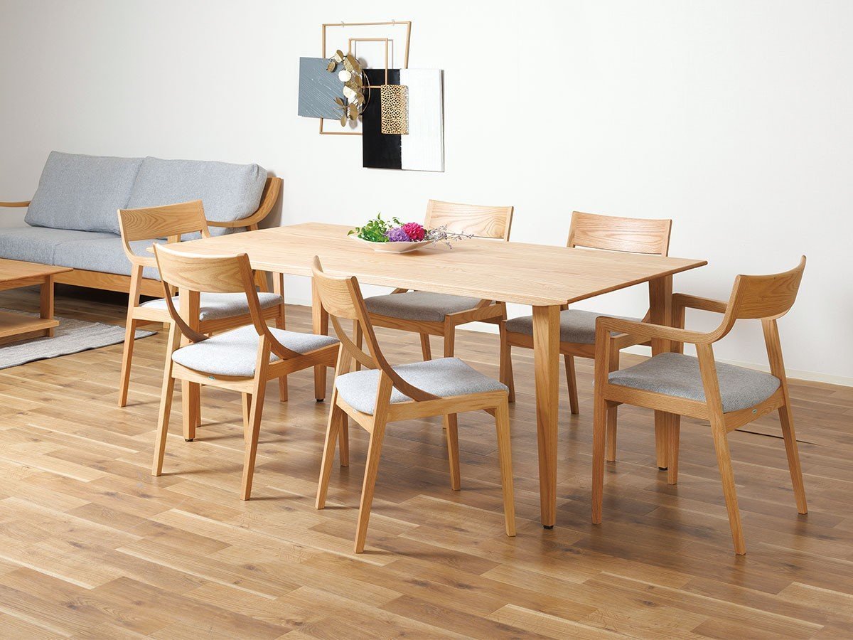 【フライミー ヴェール/FLYMEe vert / GOODS】のDINING TABLE / ダイニングテーブル #117190 インテリア・キッズ・メンズ・レディースファッション・服の通販 founy(ファニー) エレガント 上品 Elegant シンプル Simple, Minimal テーブル Table, Dining Table バランス Balance, Style Balance モダン Modern, Contemporary ホーム・キャンプ・アウトドア・お取り寄せ Home Living / Home & Lifestyle / Camping Gear / Outdoor Camping 家具・インテリア Home Furniture & Interior. Stylish & Functional Living Spaces テーブル Dining, Coffee & Side Tables ダイニングテーブル・食卓テーブル Dining Tables ウッド:オーク(ナチュラル色)、天板サイズ:幅180 × 奥行90cm、|ID: prp329100004883631 ipo3291000000036455479