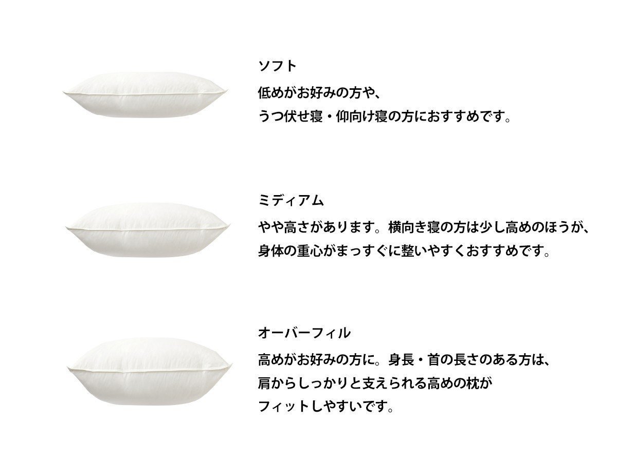 【ホテルライクインテリア/HOTEL LIKE INTERIOR / GOODS】のDown Feather Pillow / 3層構造ダウンフェザーピロー インテリア・キッズ・メンズ・レディースファッション・服の通販 founy(ファニー) 　ダウン　Down, Puffer　フェザー　Feather, Feather Detail　ミックス　Mix, Mixed Style　リラックス　Relax, Relaxed Fit　送料無料　Free Shipping　ホーム・キャンプ・アウトドア・お取り寄せ　Home Living / Home & Lifestyle / Camping Gear / Outdoor Camping　家具・インテリア　Home Furniture & Interior. Stylish & Functional Living Spaces　その他 インテリア雑貨、家具　Home Decor & Furniture Extras　|ID: prp329100004885153 ipo3291000000036467497