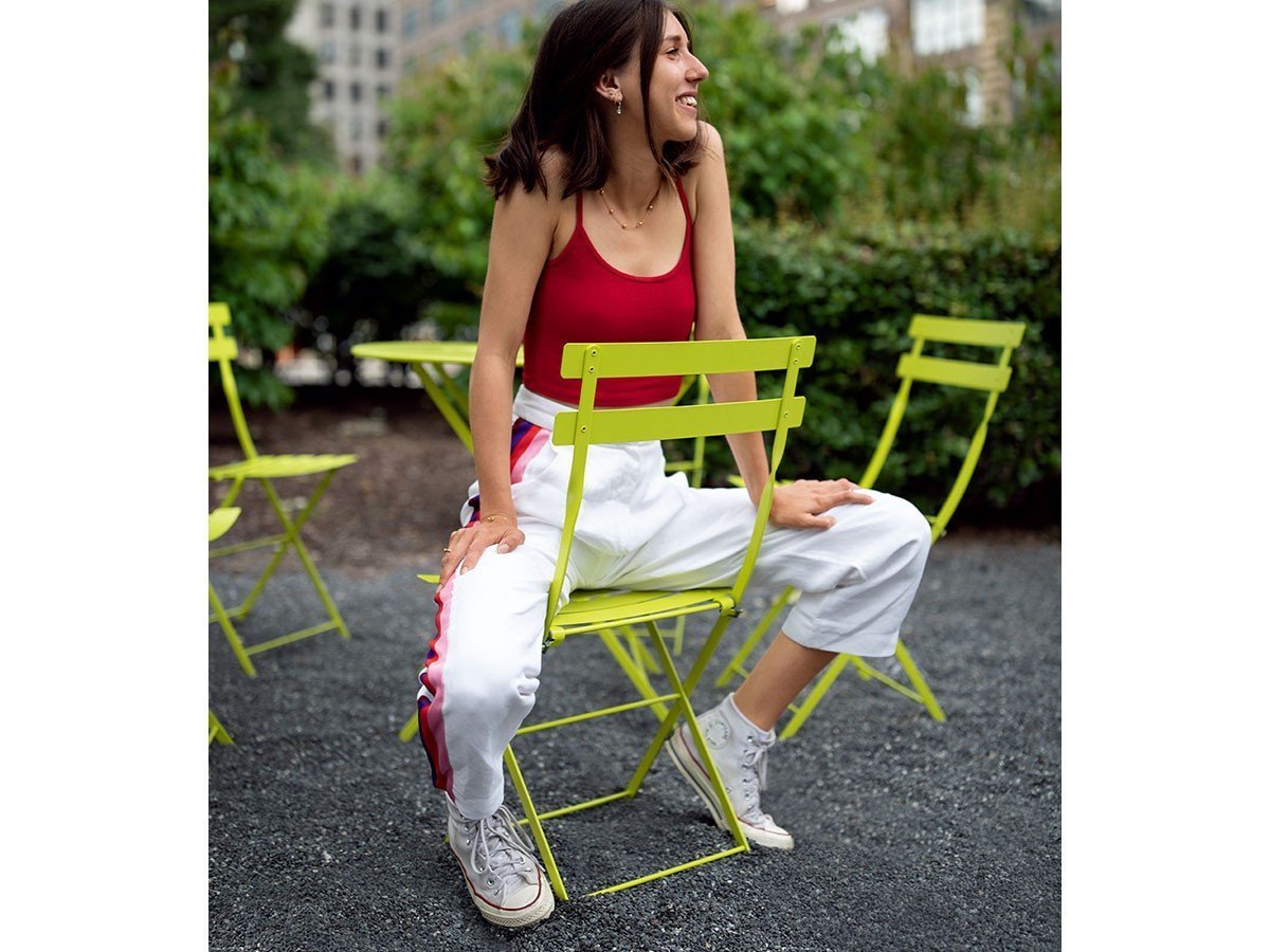 【フェルモブ/Fermob / GOODS】のBISTRO METAL CHAIR / ビストロ メタルチェアー インテリア・キッズ・メンズ・レディースファッション・服の通販 founy(ファニー) 　送料無料　Free Shipping　コンパクト　Compact, Small Size　コーティング　Coating, Coated Finish　シンプル　Simple, Minimal　トレンド　Trend, Trending Now　パウダー　Powder, Soft Tone　軽量　Lightweight, Ultra Light　ホーム・キャンプ・アウトドア・お取り寄せ　Home Living / Home & Lifestyle / Camping Gear / Outdoor Camping　家具・インテリア　Home Furniture & Interior. Stylish & Functional Living Spaces　チェア・椅子　Seating & Chairs　折りたたみ椅子・アウトドアチェア　Folding Chairs & Patio Seats　バーベナ(掲載外) 写真クレジット:TOM WATSON|ID: prp329100004885258 ipo3291000000036469160