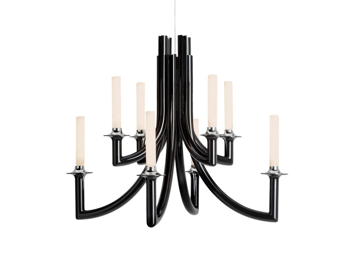 【カルテル/Kartell / GOODS】のKhan / カーン インテリア・キッズ・メンズ・レディースファッション・服の通販 founy(ファニー) 　送料無料　Free Shipping　シンプル　Simple, Minimal　スリム　Slim, Slim Fit　フランス　France, French　ホーム・キャンプ・アウトドア・お取り寄せ　Home Living / Home & Lifestyle / Camping Gear / Outdoor Camping　家具・インテリア　Home Furniture & Interior. Stylish & Functional Living Spaces　ライト・照明　Lamps & Lighting Fixtures　シャンデリア・クリスタル照明　Chandelier / Crystal Ceiling Light　ブラック|ID: prp329100004885441 ipo3291000000036471023